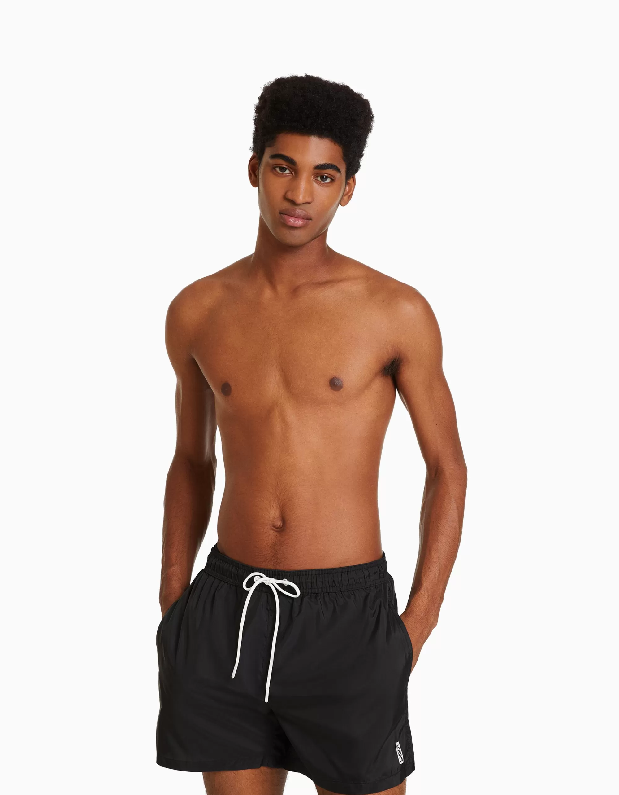 HOMBRE BERSHKA Bañador básico