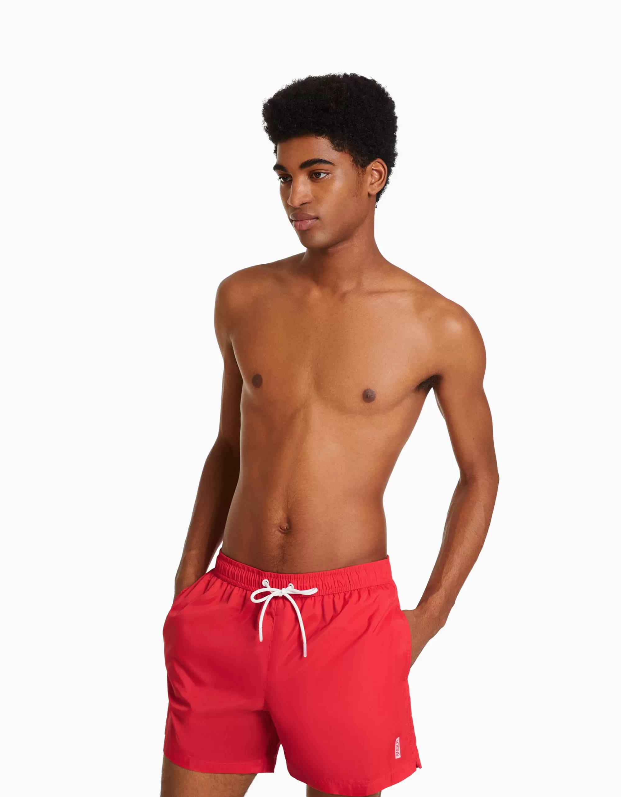 HOMBRE BERSHKA Bañador básico