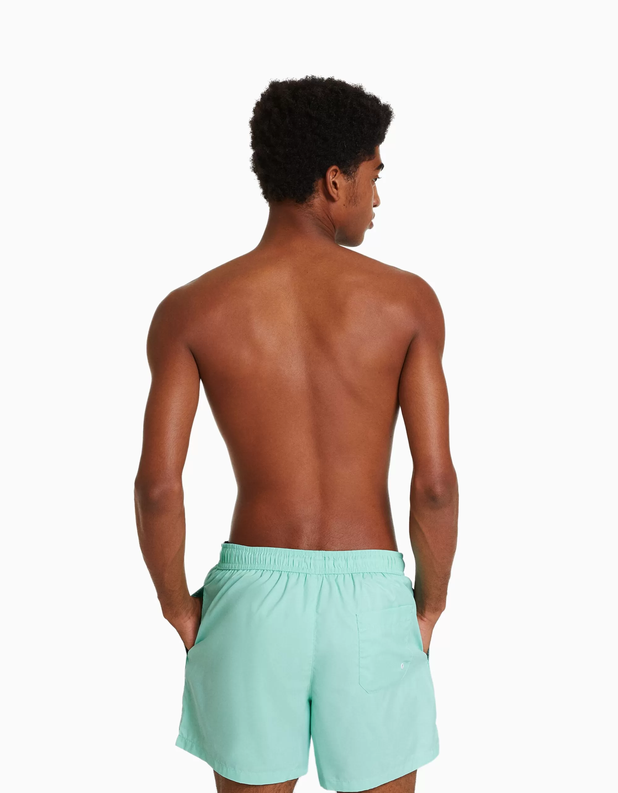 HOMBRE BERSHKA Bañador básico