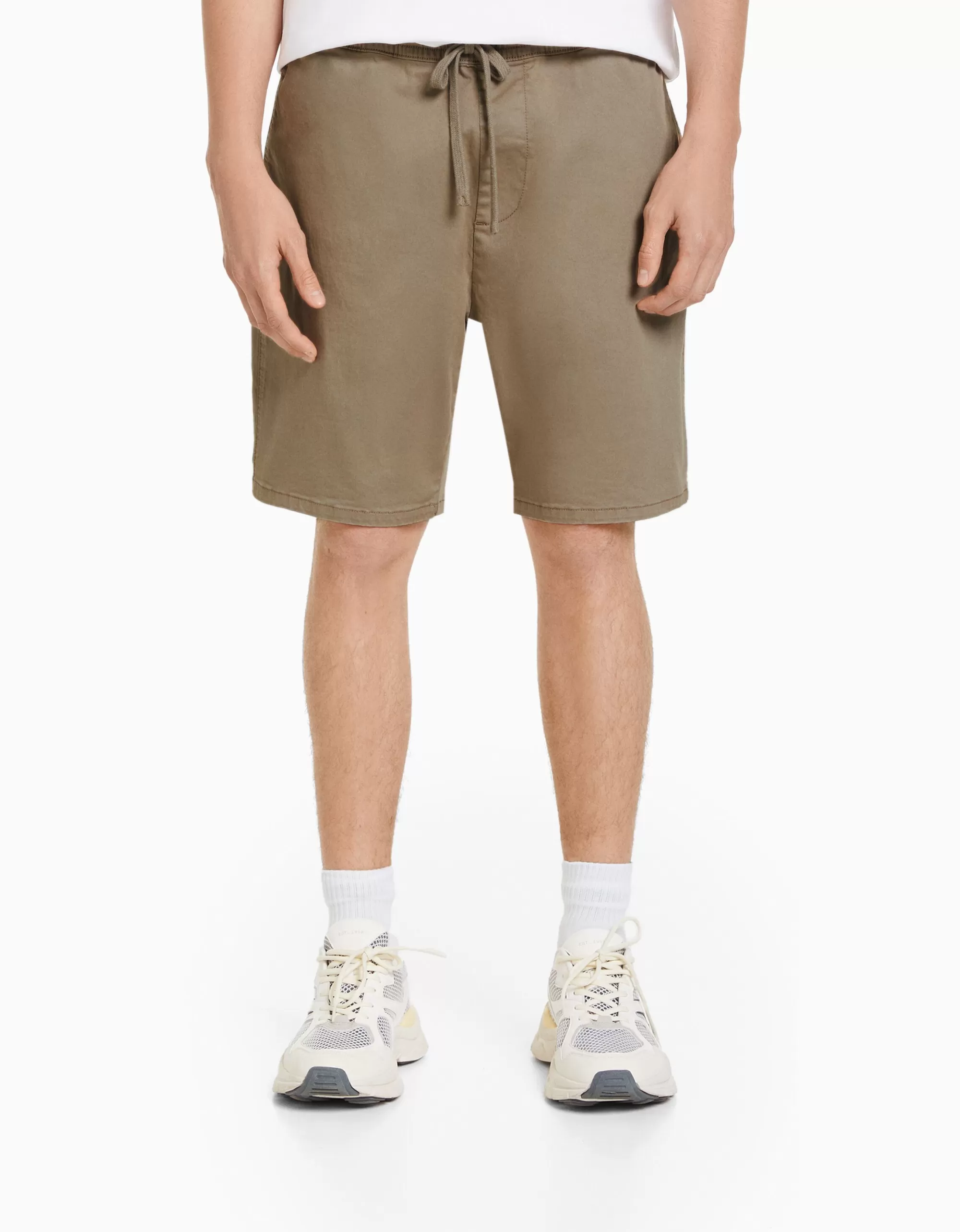 HOMBRE BERSHKA Bermuda jogger