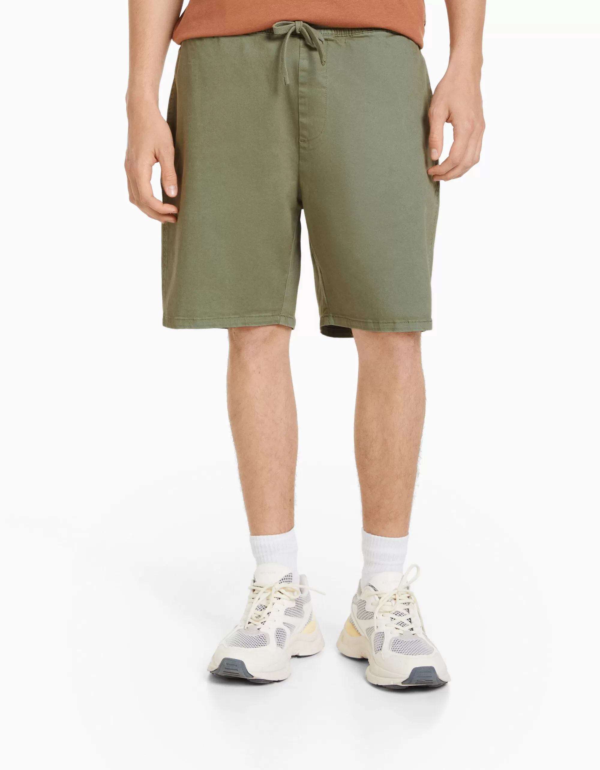 HOMBRE BERSHKA Bermuda jogger