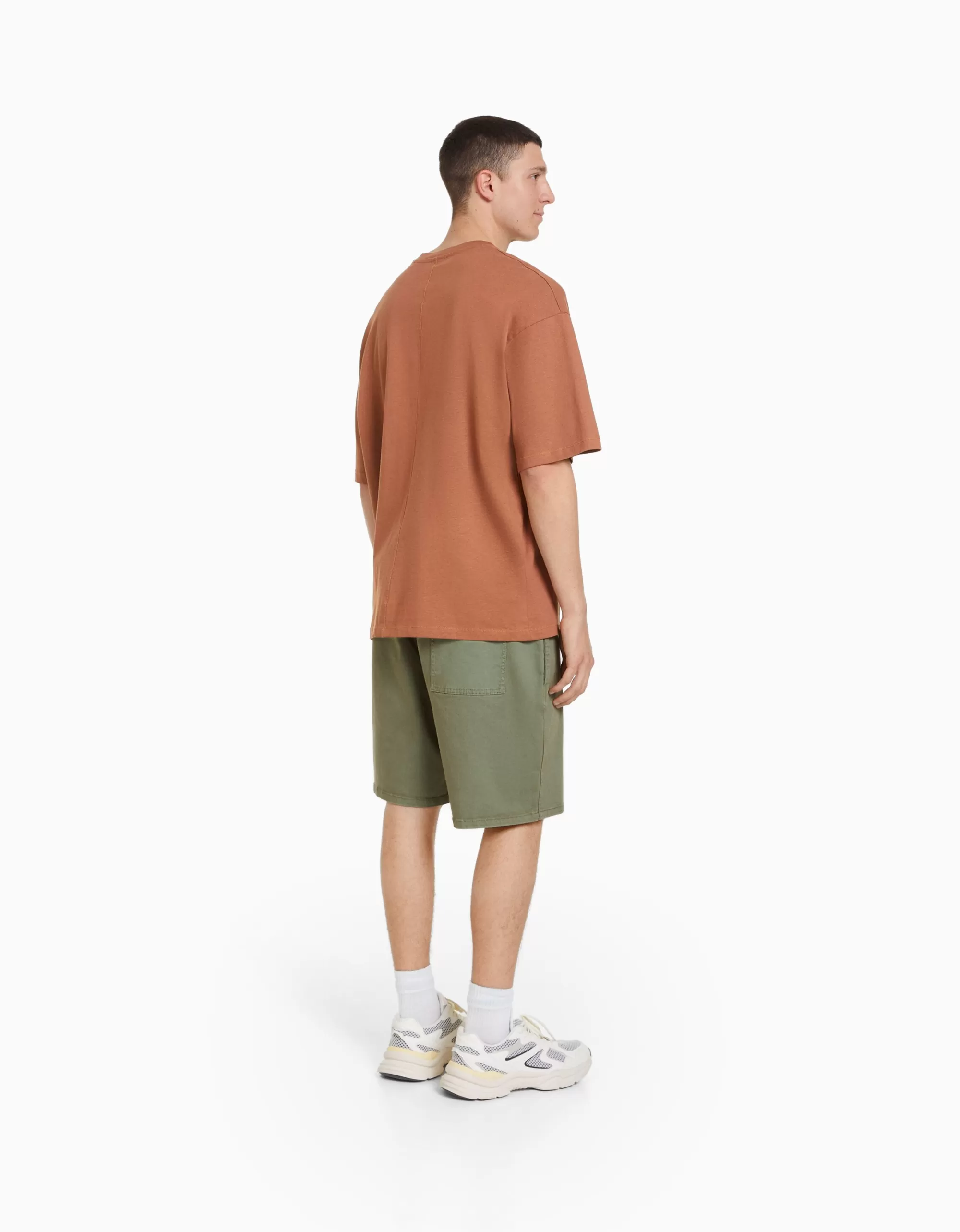 HOMBRE BERSHKA Bermuda jogger