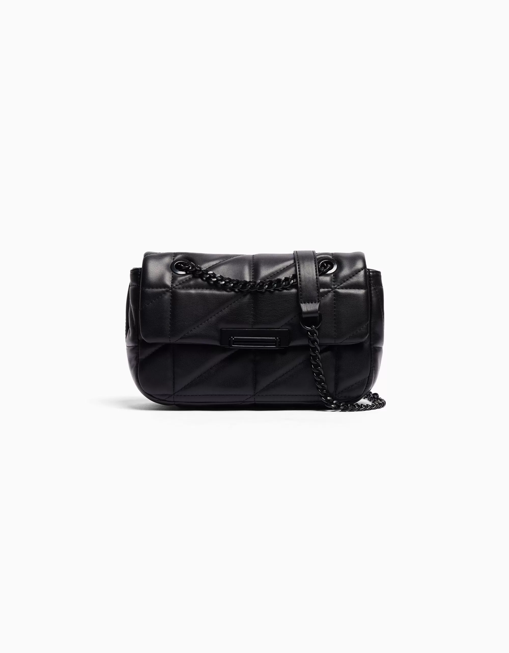 MUJER BERSHKA Bolso acolchado cadena