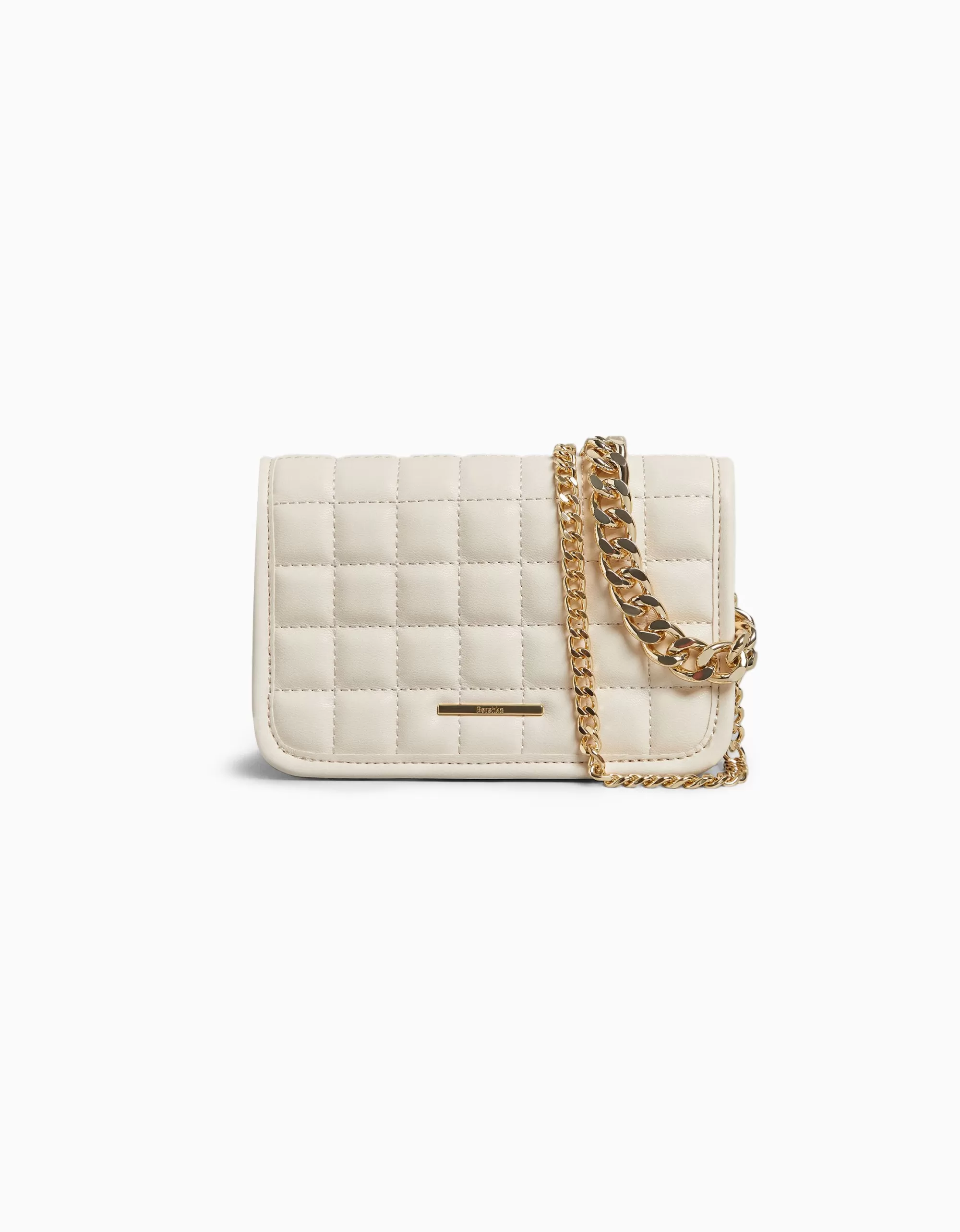 MUJER BERSHKA Bolso acolchado cadena