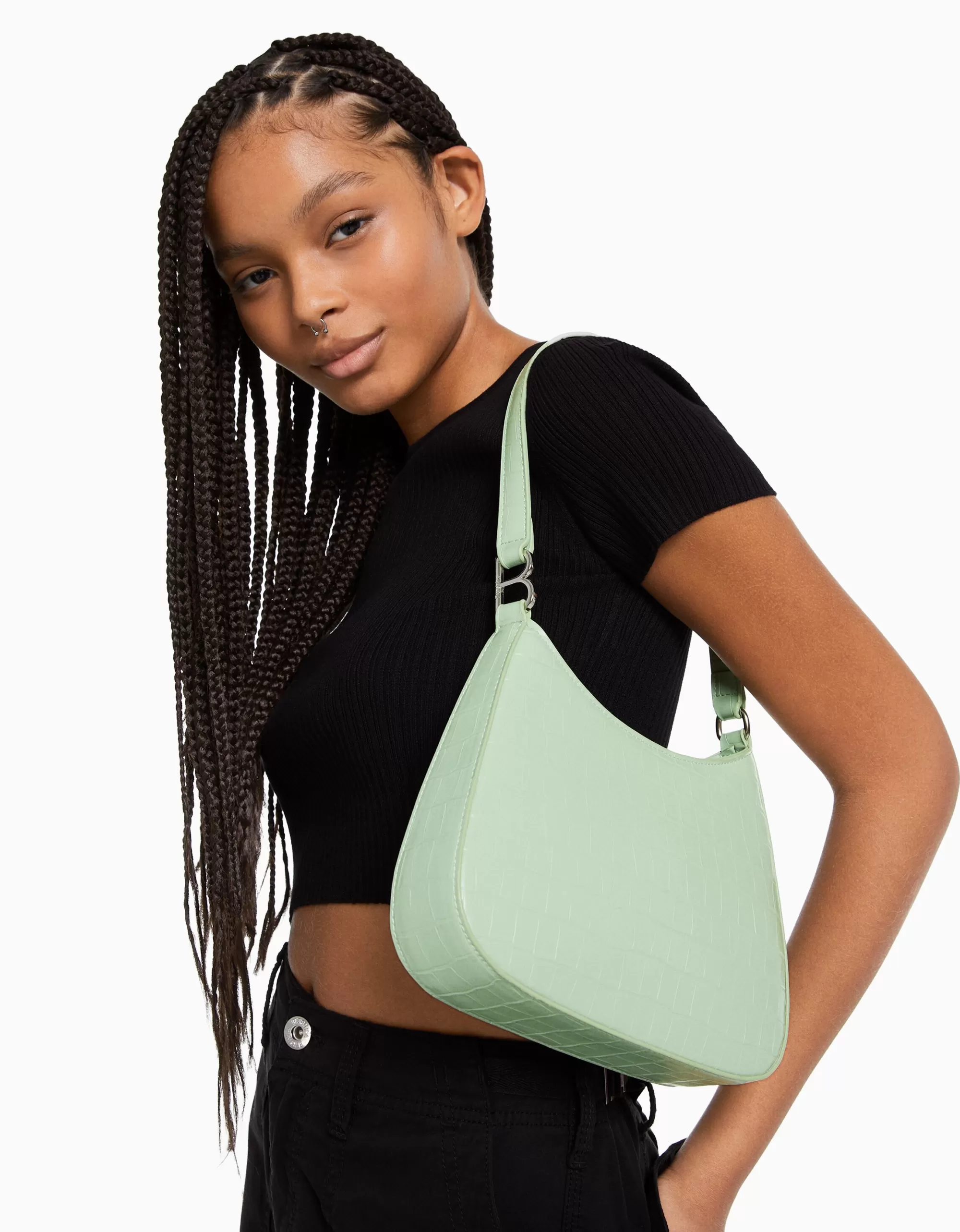 MUJER BERSHKA Bolso asa