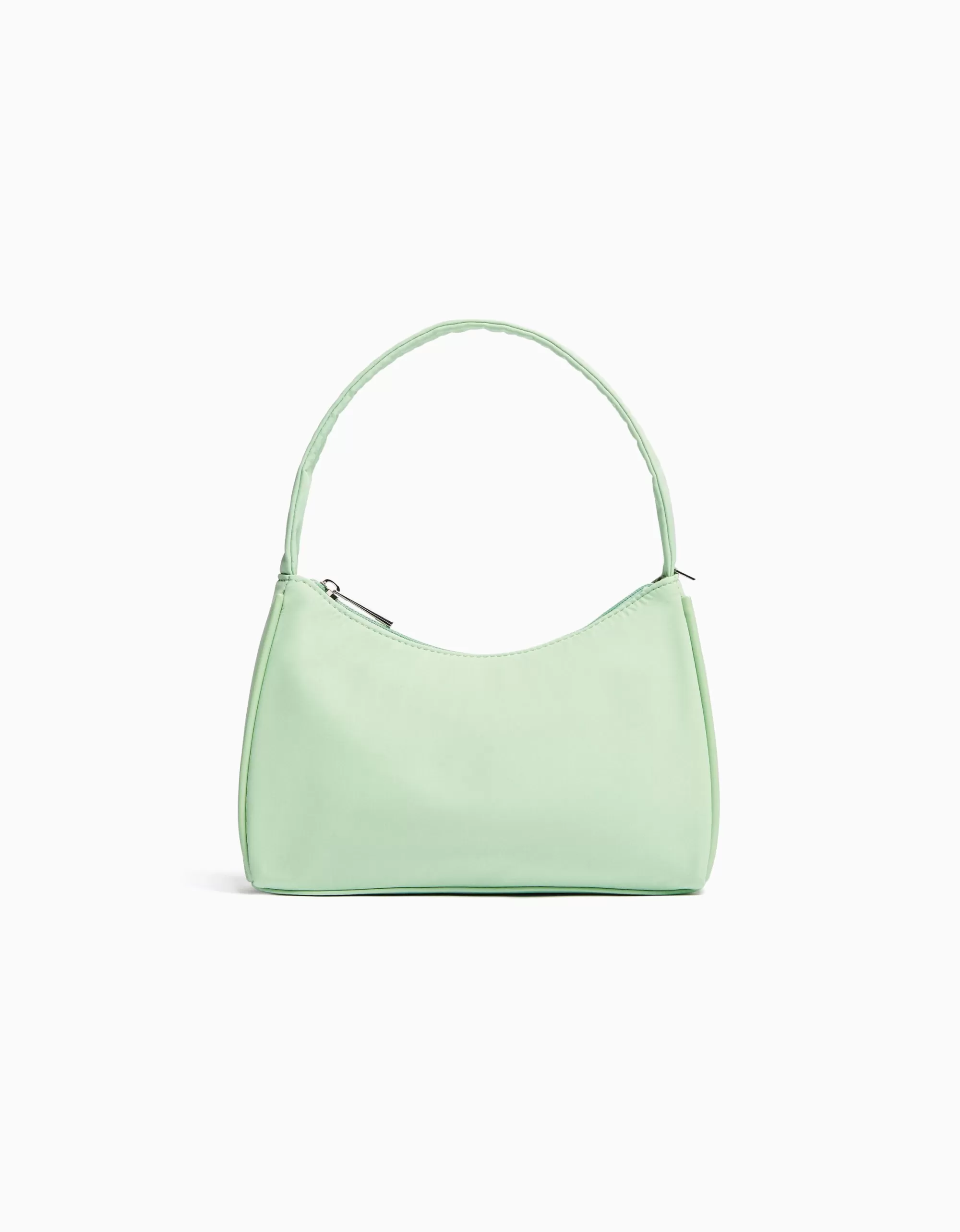 MUJER BERSHKA Bolso asa hombro tejido