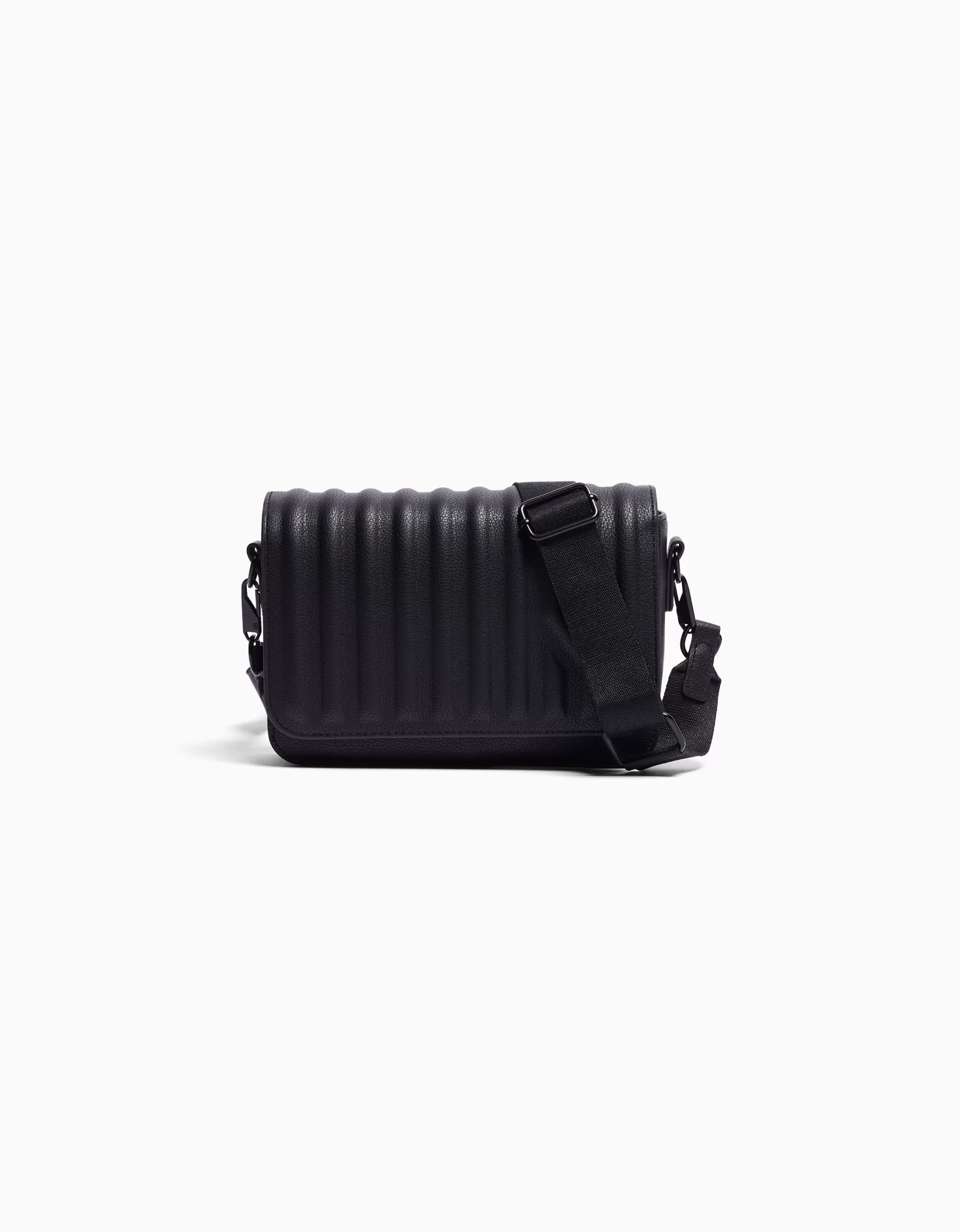 MUJER BERSHKA Bolso crossbody efecto piel