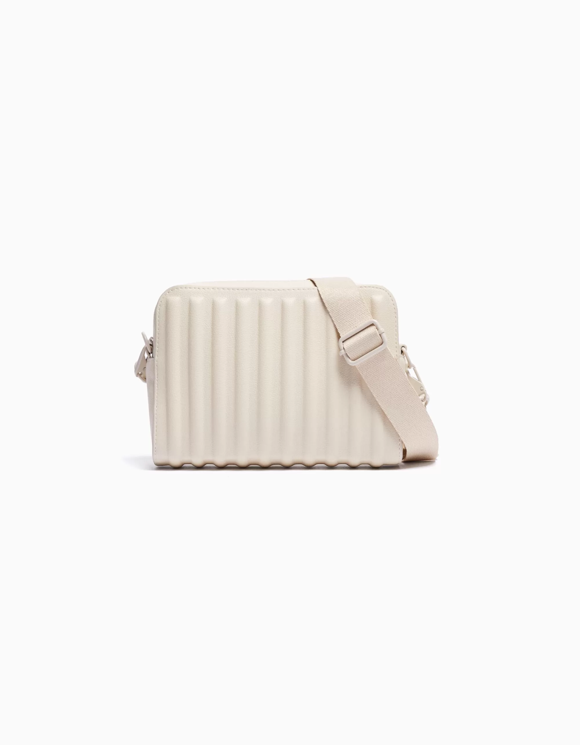 MUJER BERSHKA Bolso crossbody efecto piel