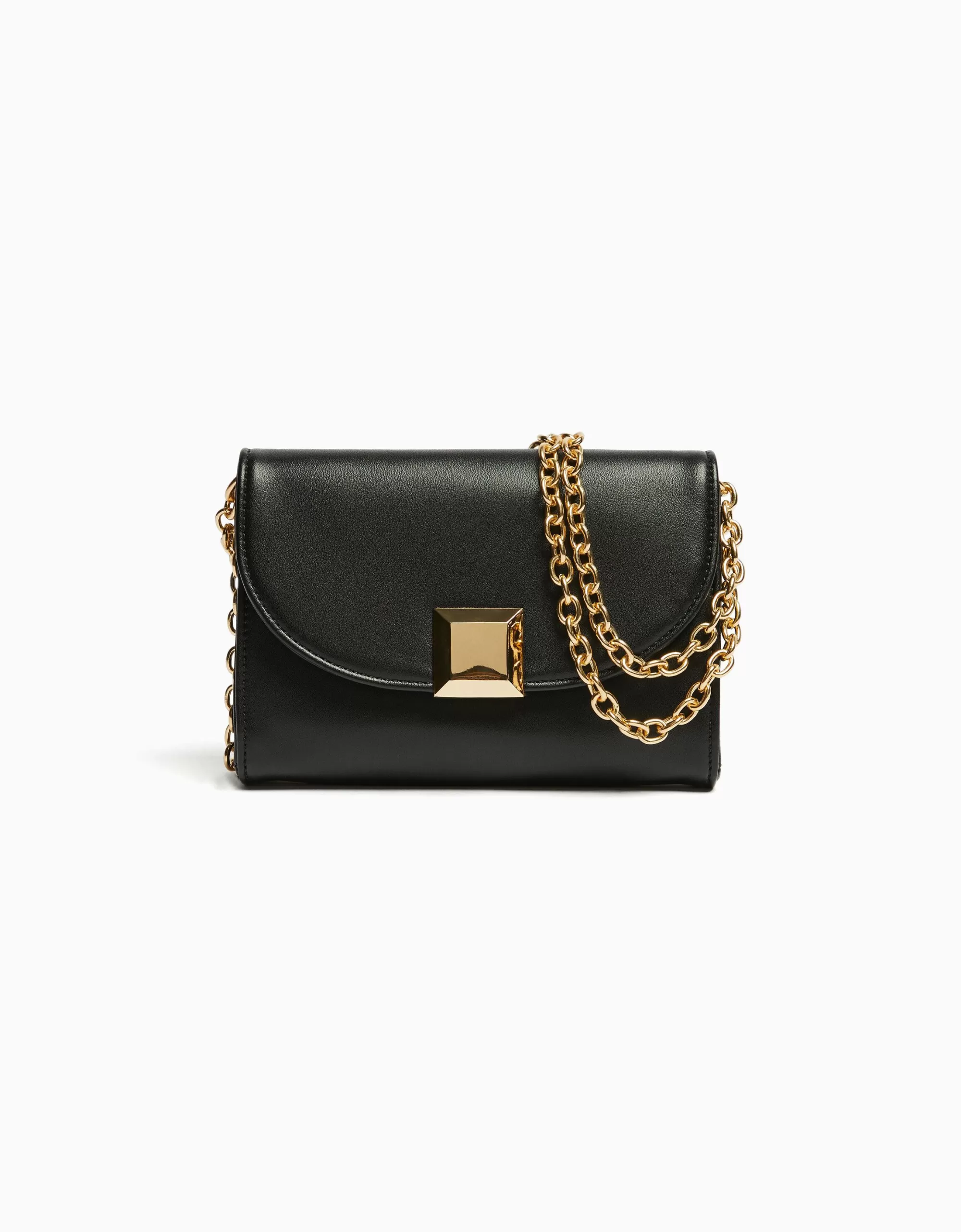 MUJER BERSHKA Bolso hombro mini cuadrado detalle