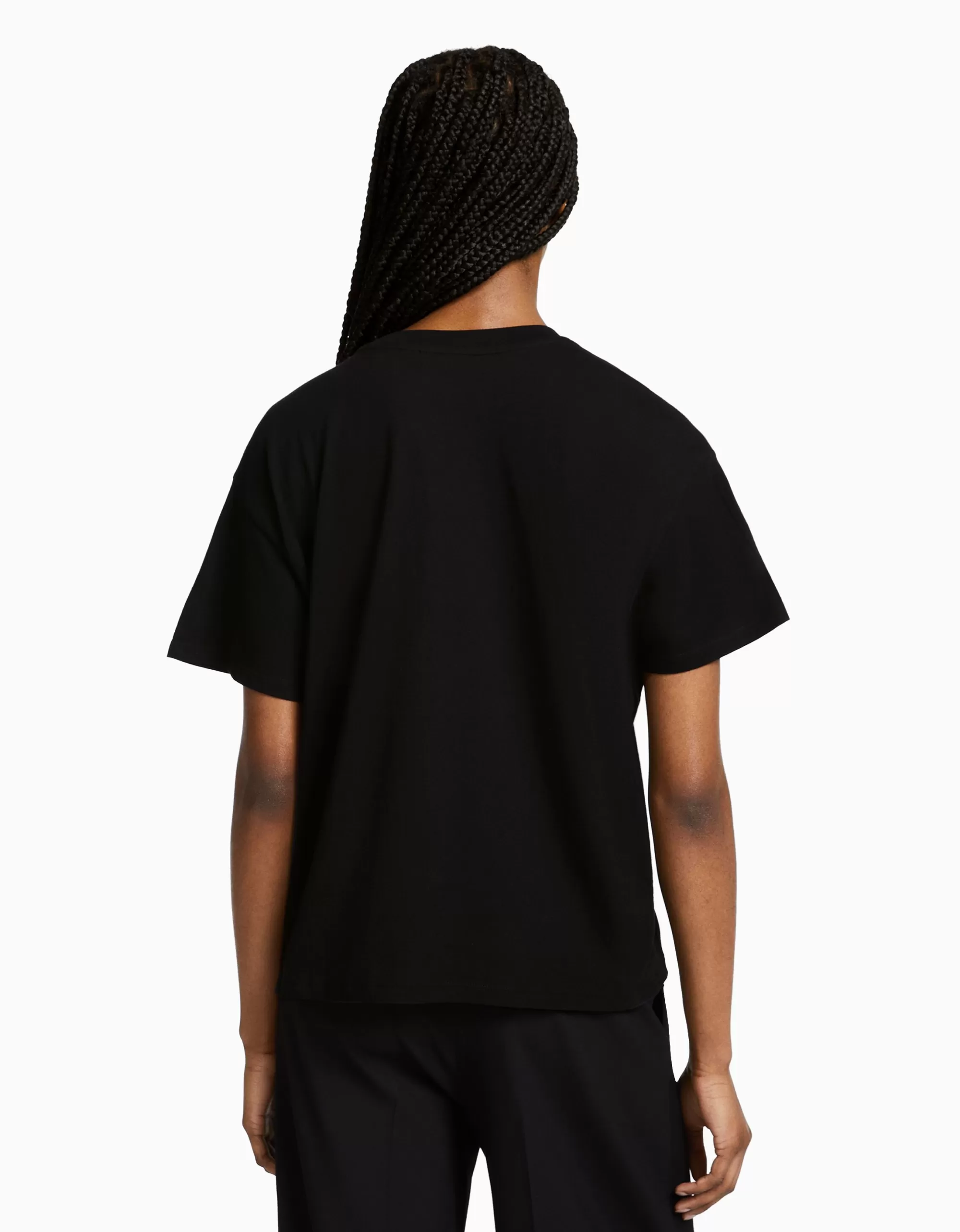 MUJER BERSHKA Camiseta manga corta print