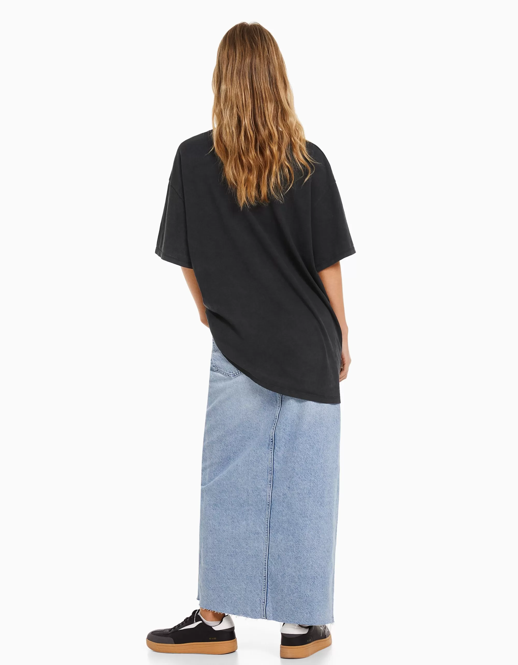 MUJER BERSHKA Camiseta manga corta print Blondie