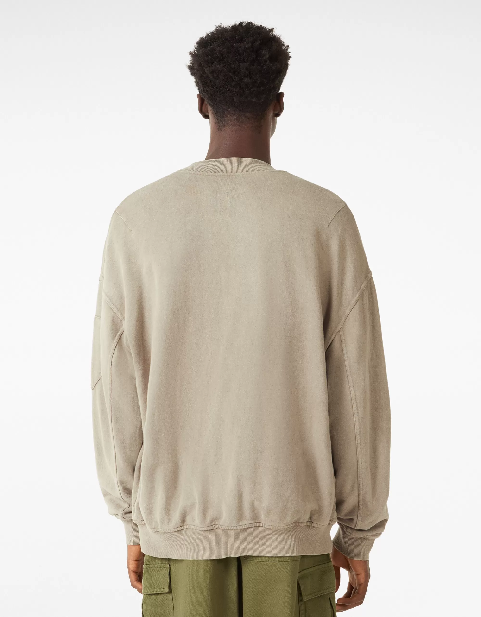 HOMBRE BERSHKA Cazadora acid wash