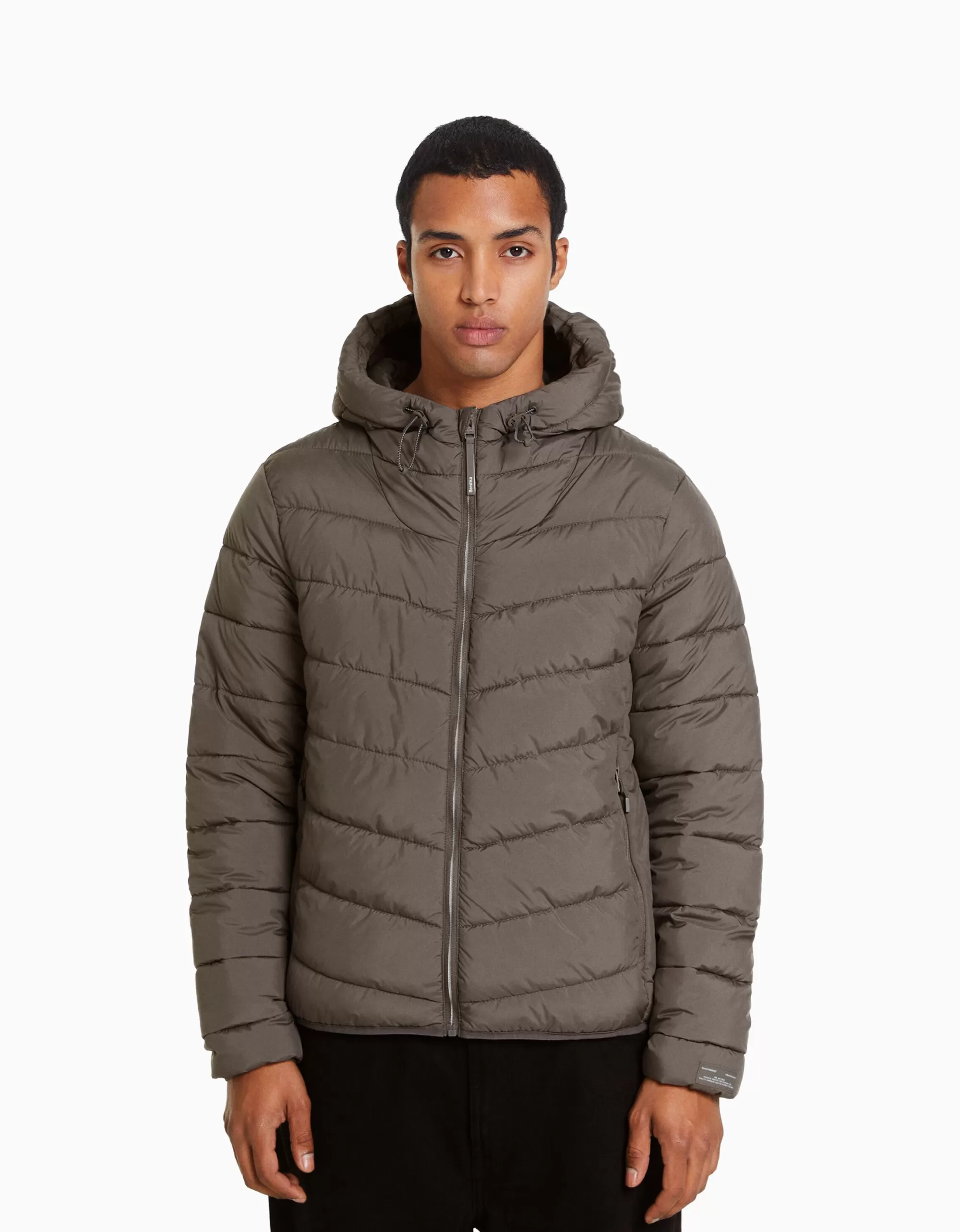 HOMBRE BERSHKA Cazadora acolchada ligera