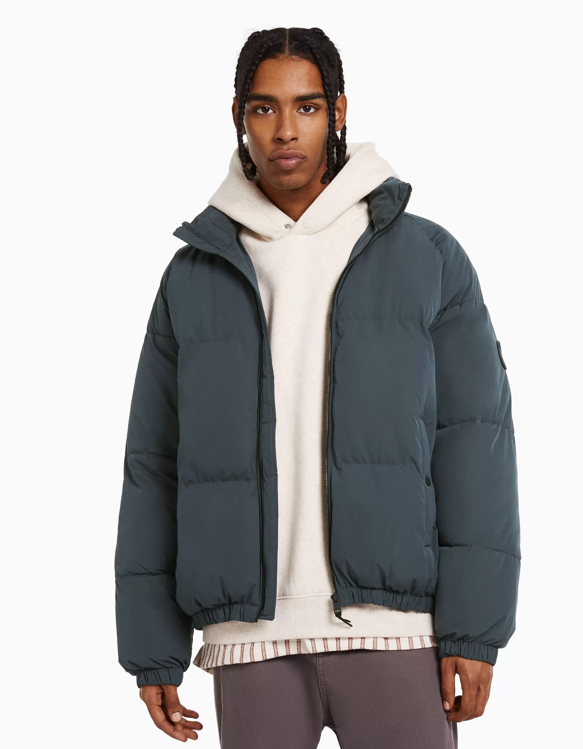HOMBRE BERSHKA Cazadora puffy