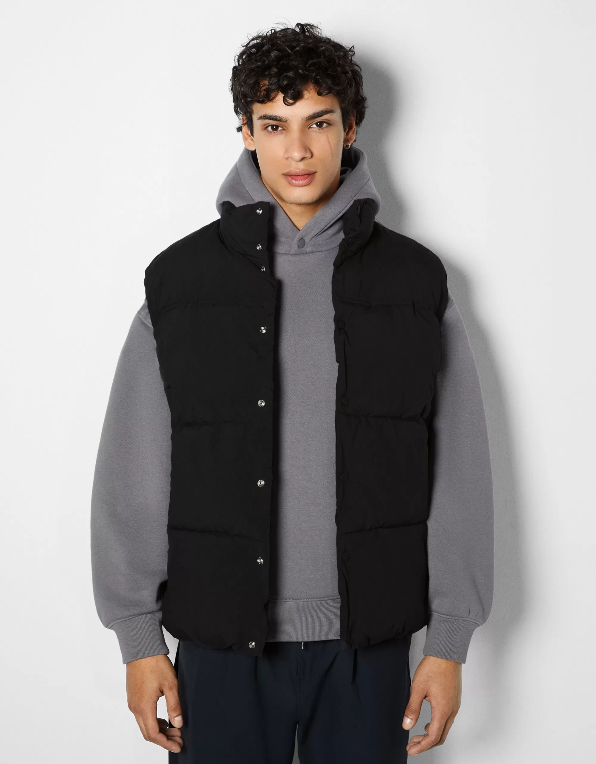 HOMBRE BERSHKA Chaleco puffy