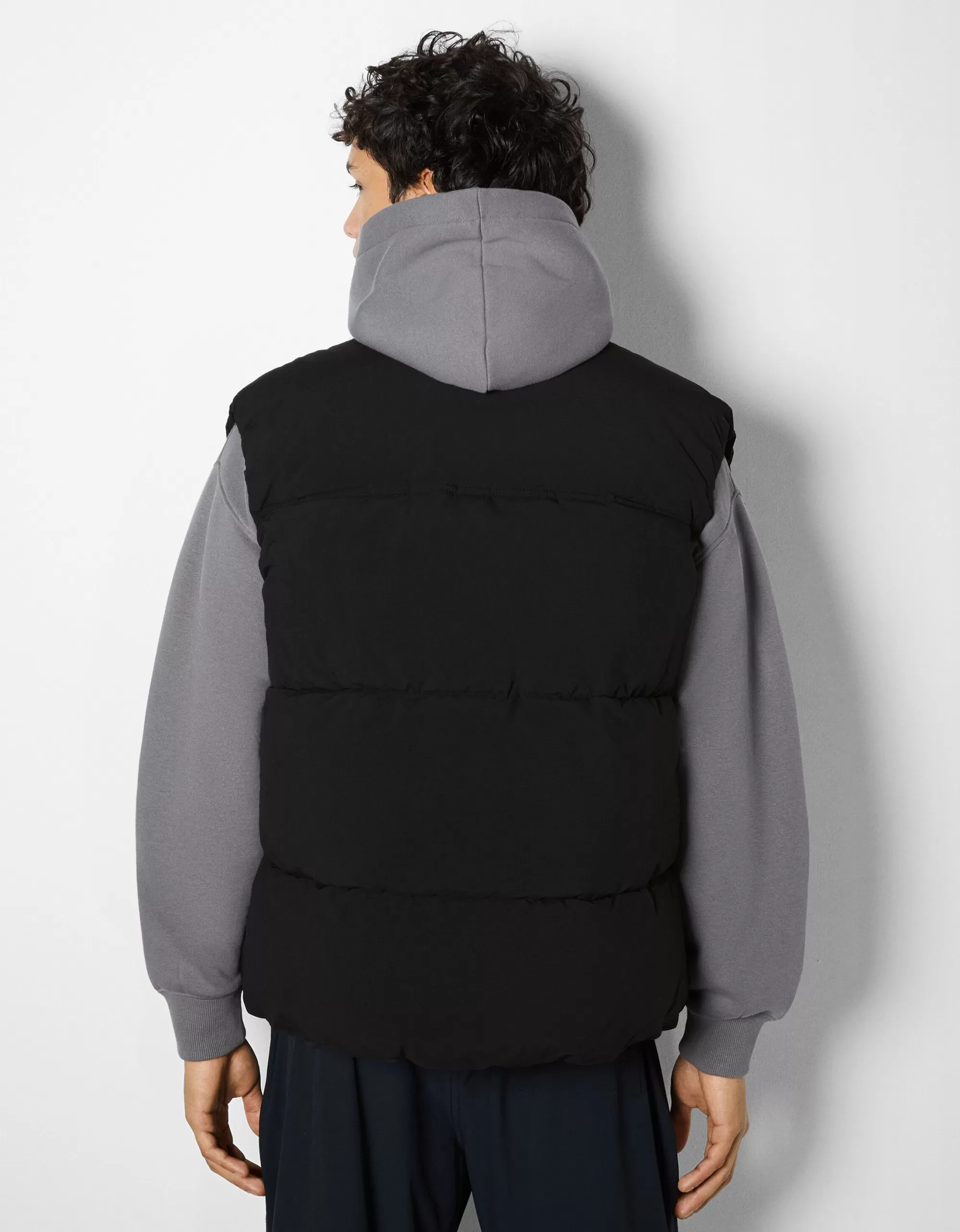 HOMBRE BERSHKA Chaleco puffy