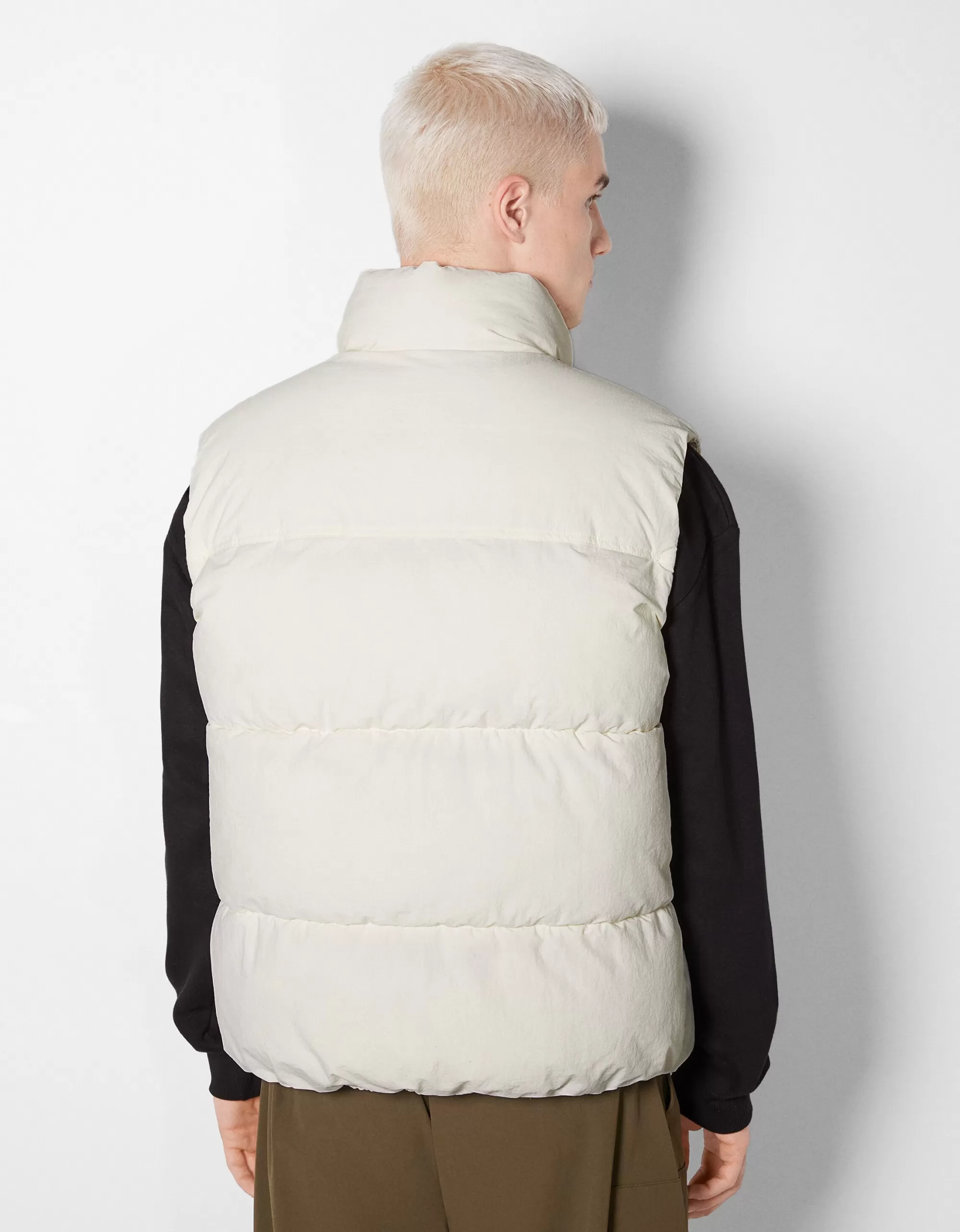 HOMBRE BERSHKA Chaleco puffy