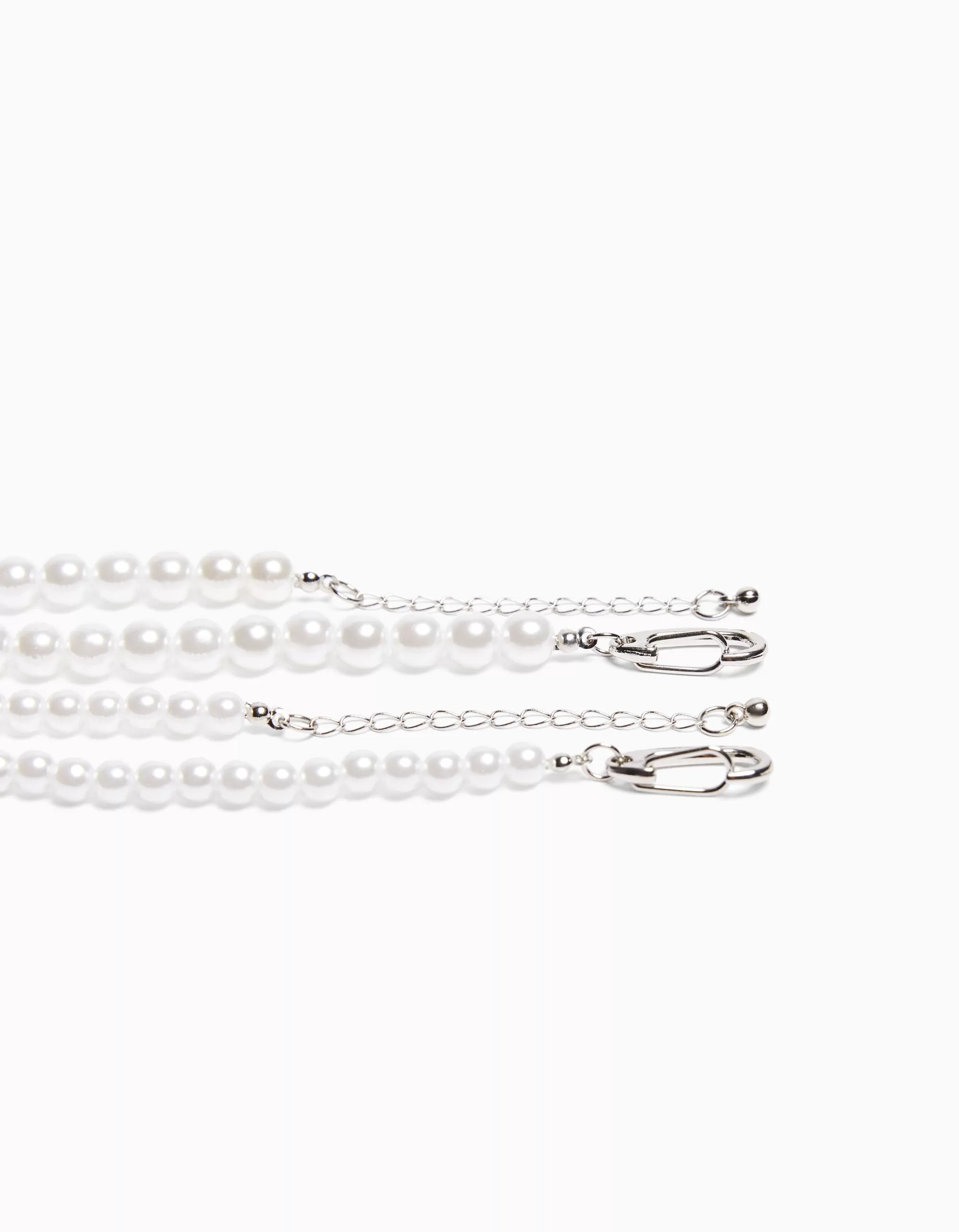 HOMBRE BERSHKA Collar perlas