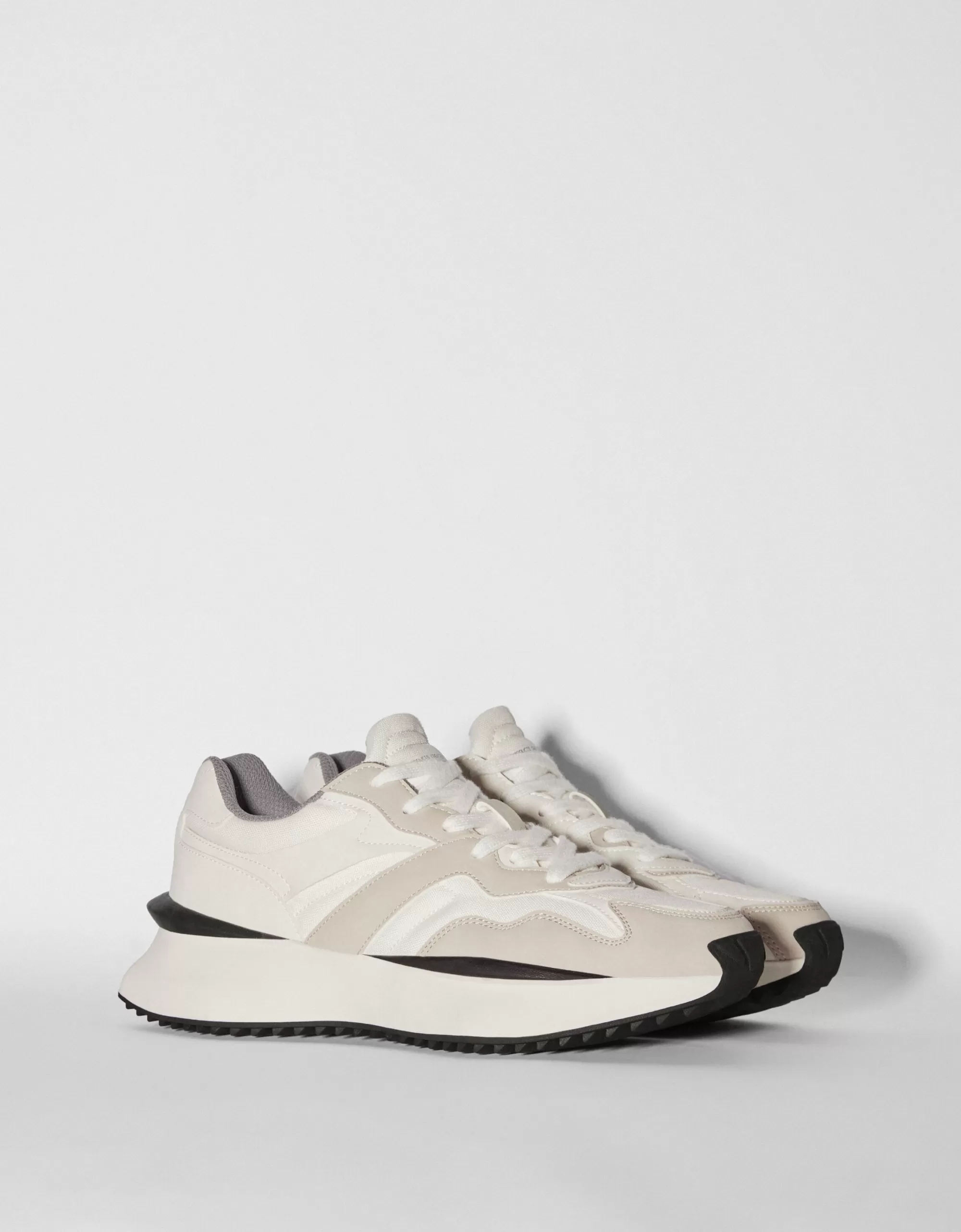 HOMBRE BERSHKA Deportivas combinadas rejilla hombre