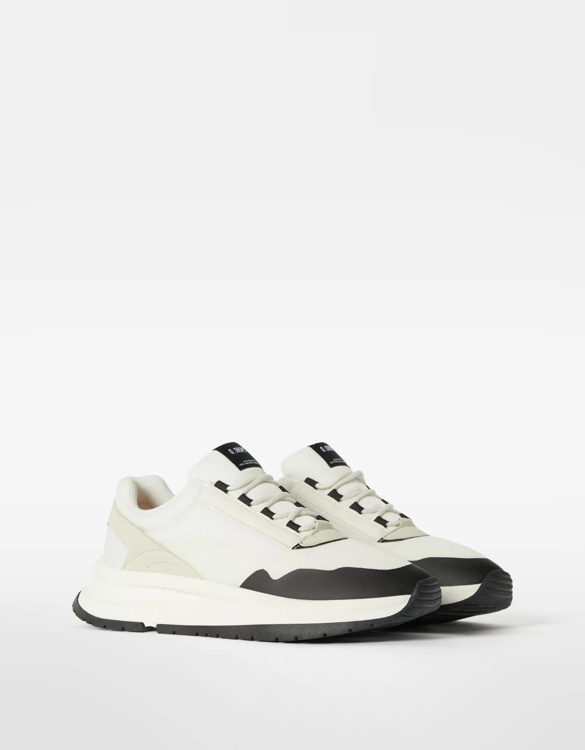 HOMBRE BERSHKA Deportivas combinadas tejido hombre