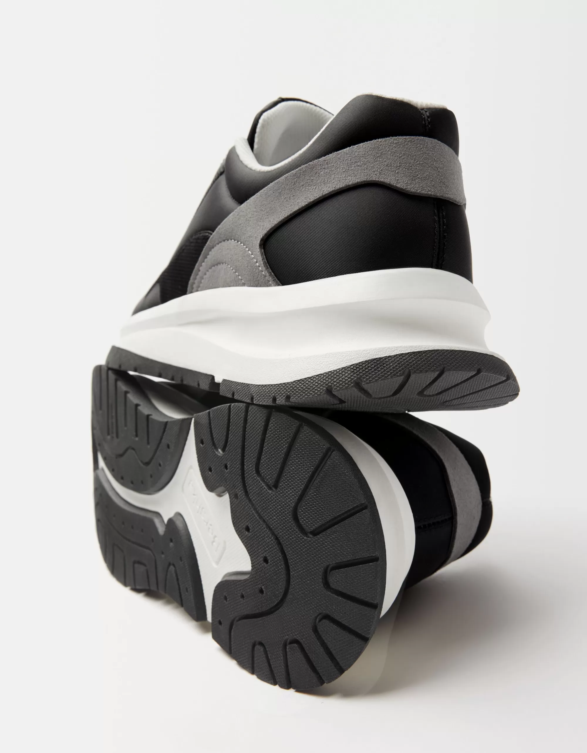 HOMBRE BERSHKA Deportivas combinadas tejido hombre