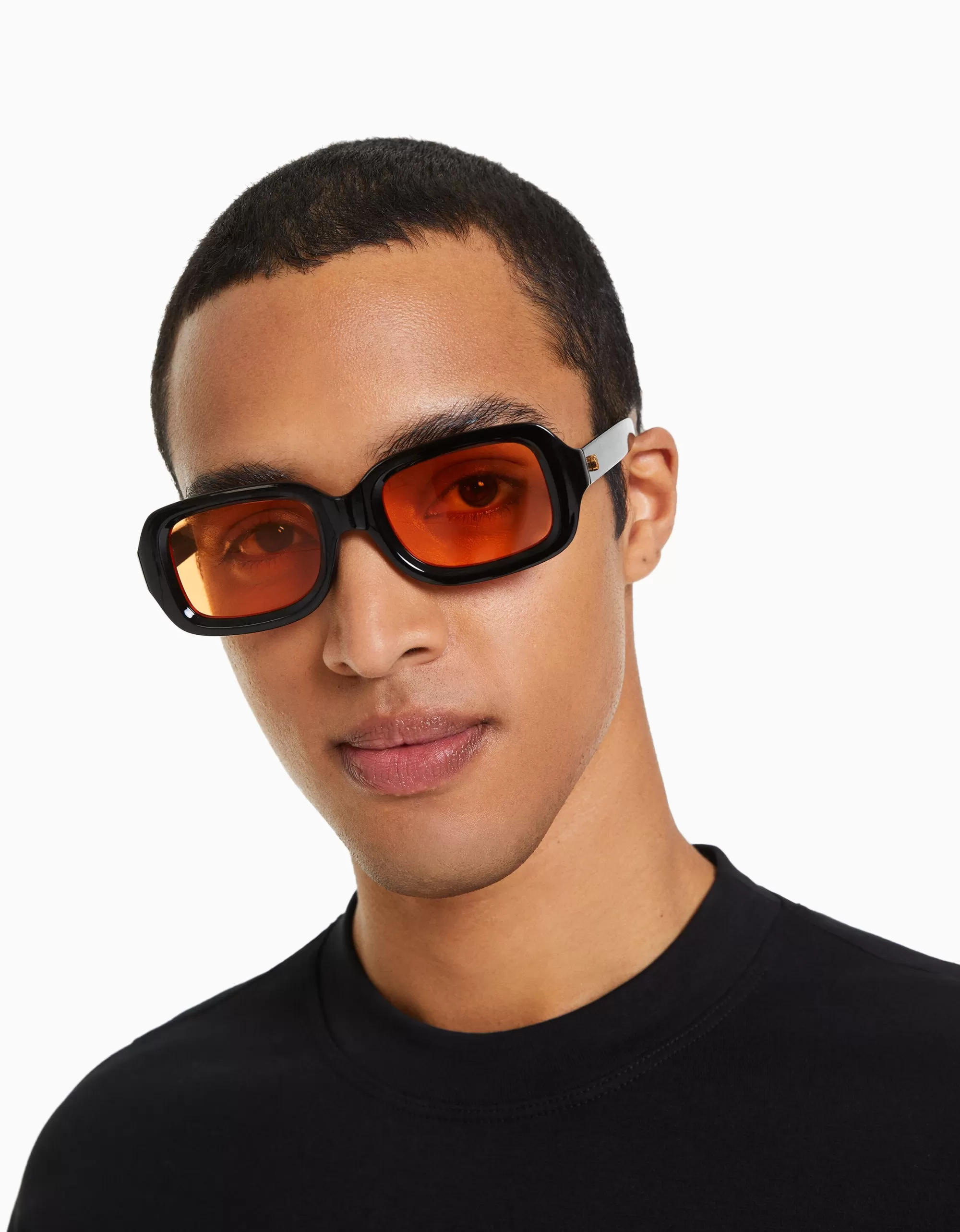 HOMBRE BERSHKA Gafas de sol ovaladas