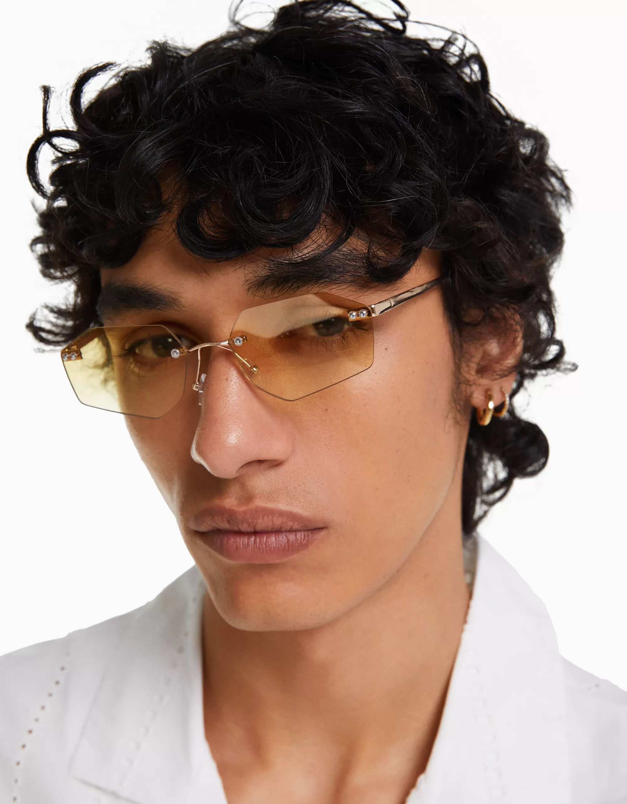 HOMBRE BERSHKA Gafas sol sin montura