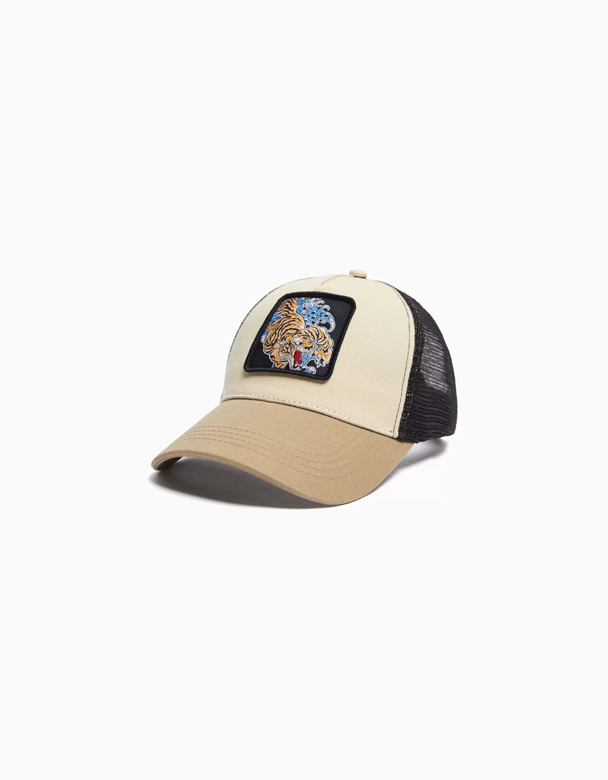 HOMBRE BERSHKA Gorra trucker print