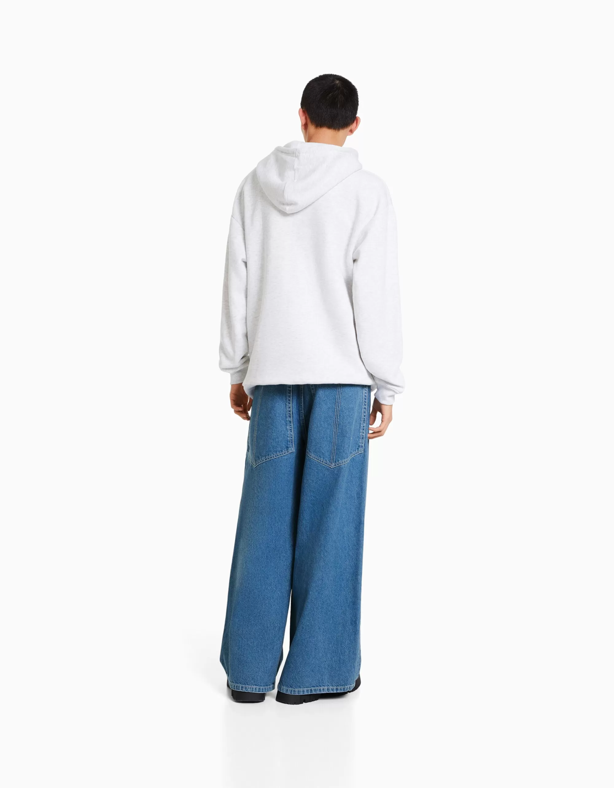HOMBRE BERSHKA Jeans 90´s Rave super baggy