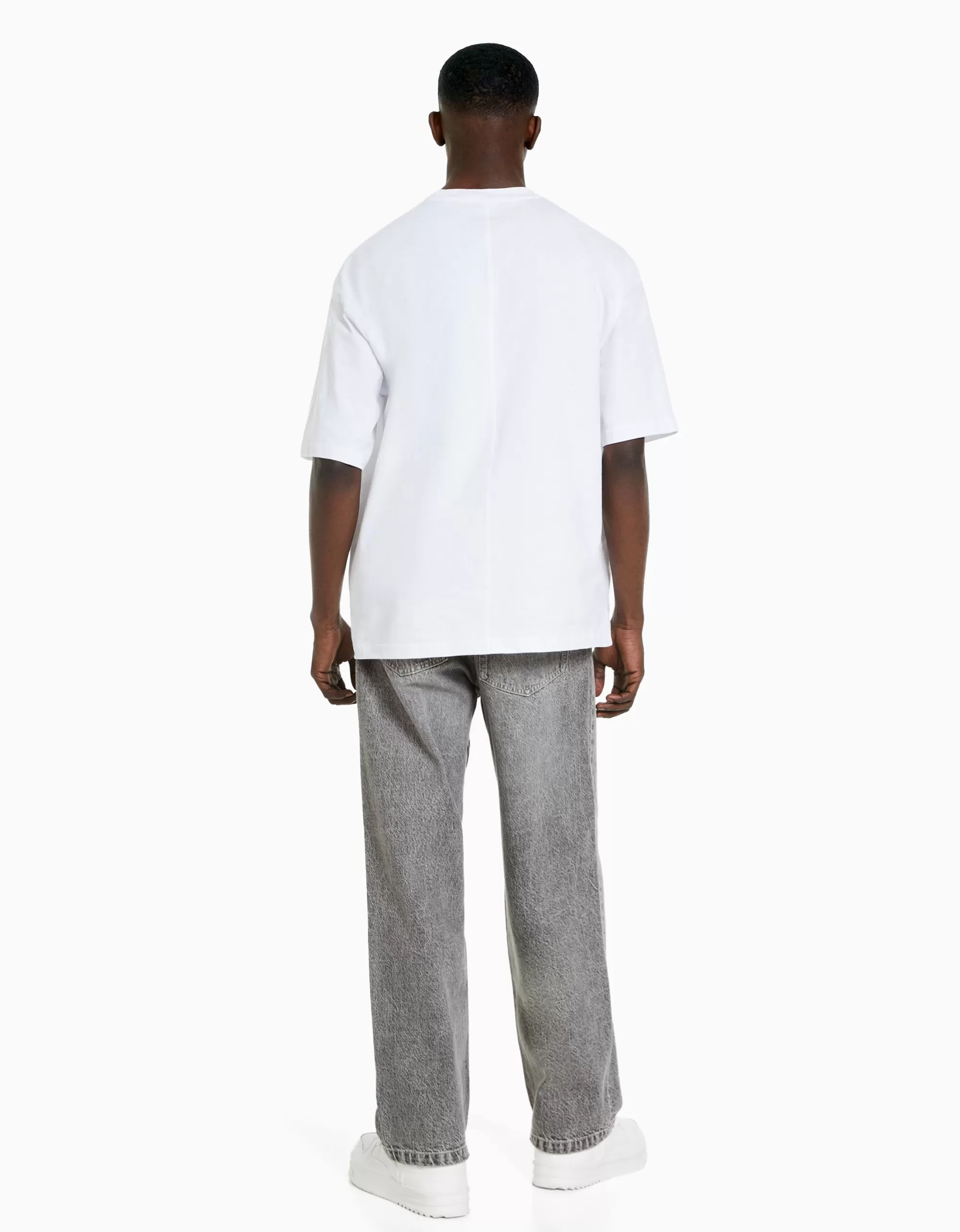 HOMBRE BERSHKA Jeans baggy color