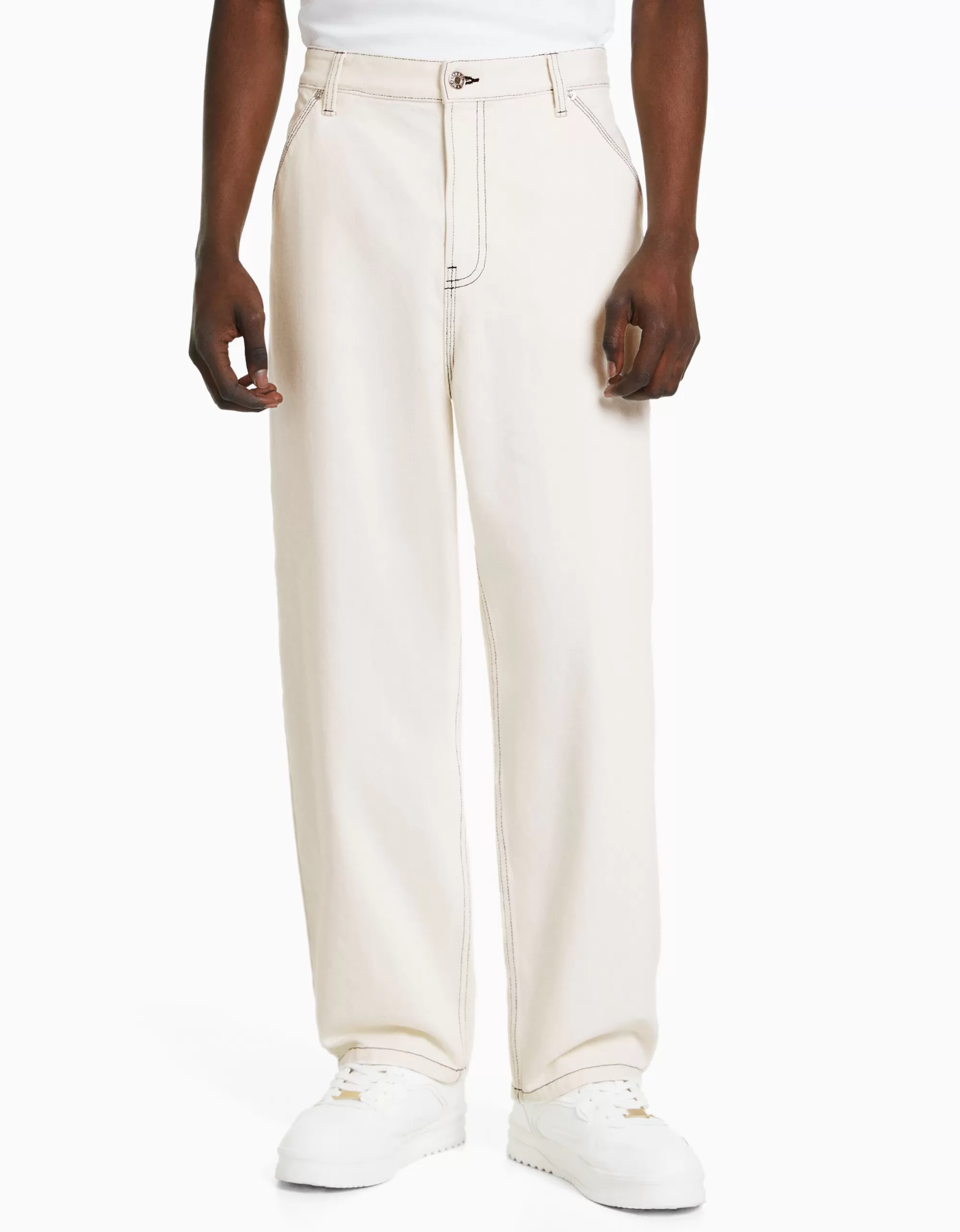 HOMBRE BERSHKA Jeans carpenter