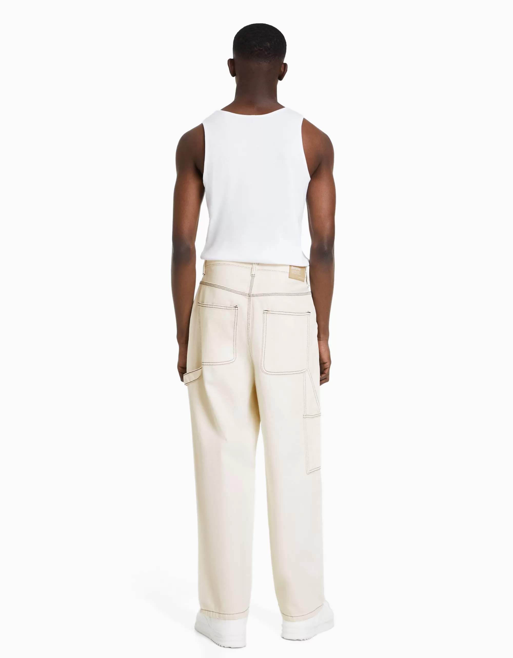 HOMBRE BERSHKA Jeans carpenter