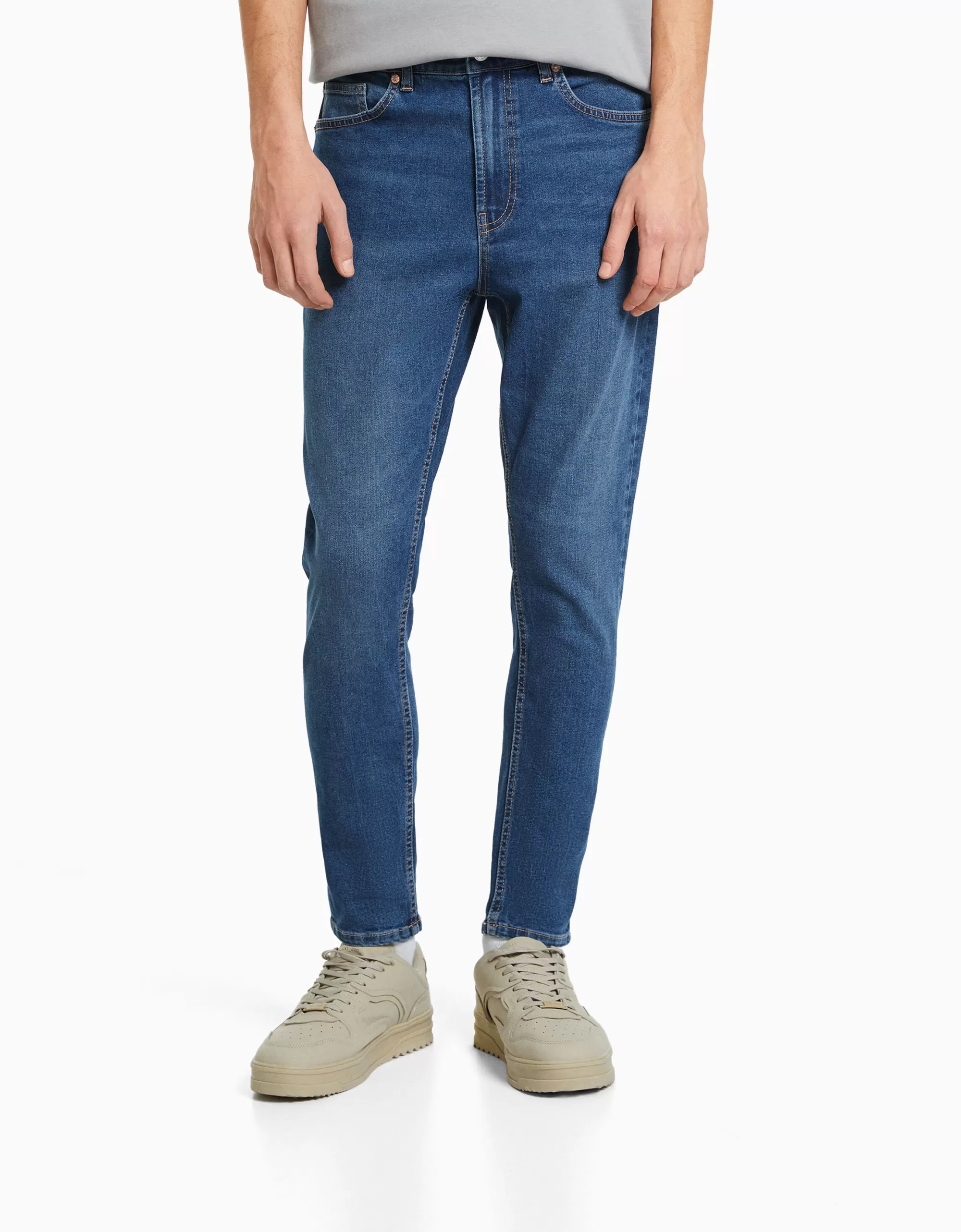 HOMBRE BERSHKA Jeans carrot fit