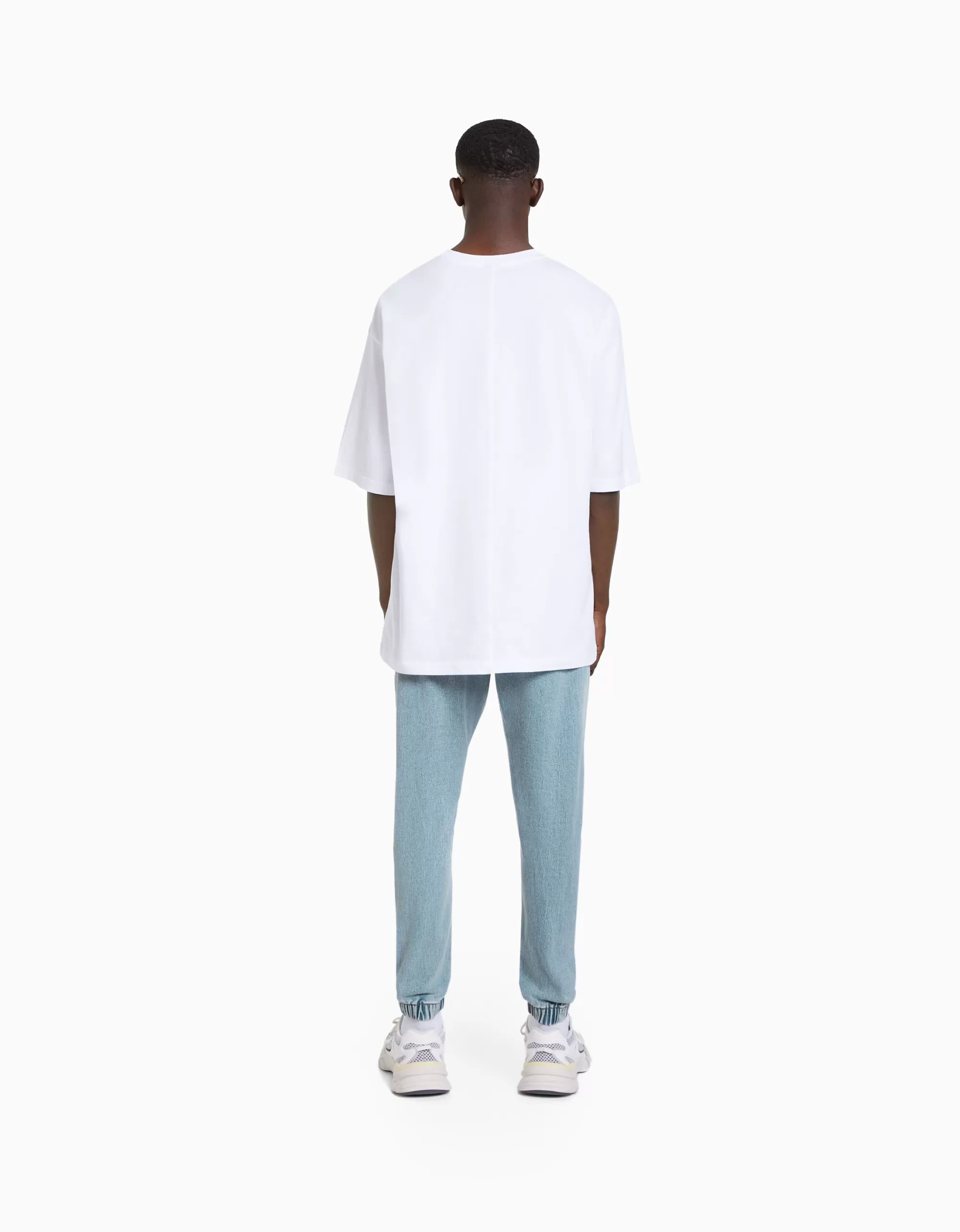 HOMBRE BERSHKA Jeans jogger