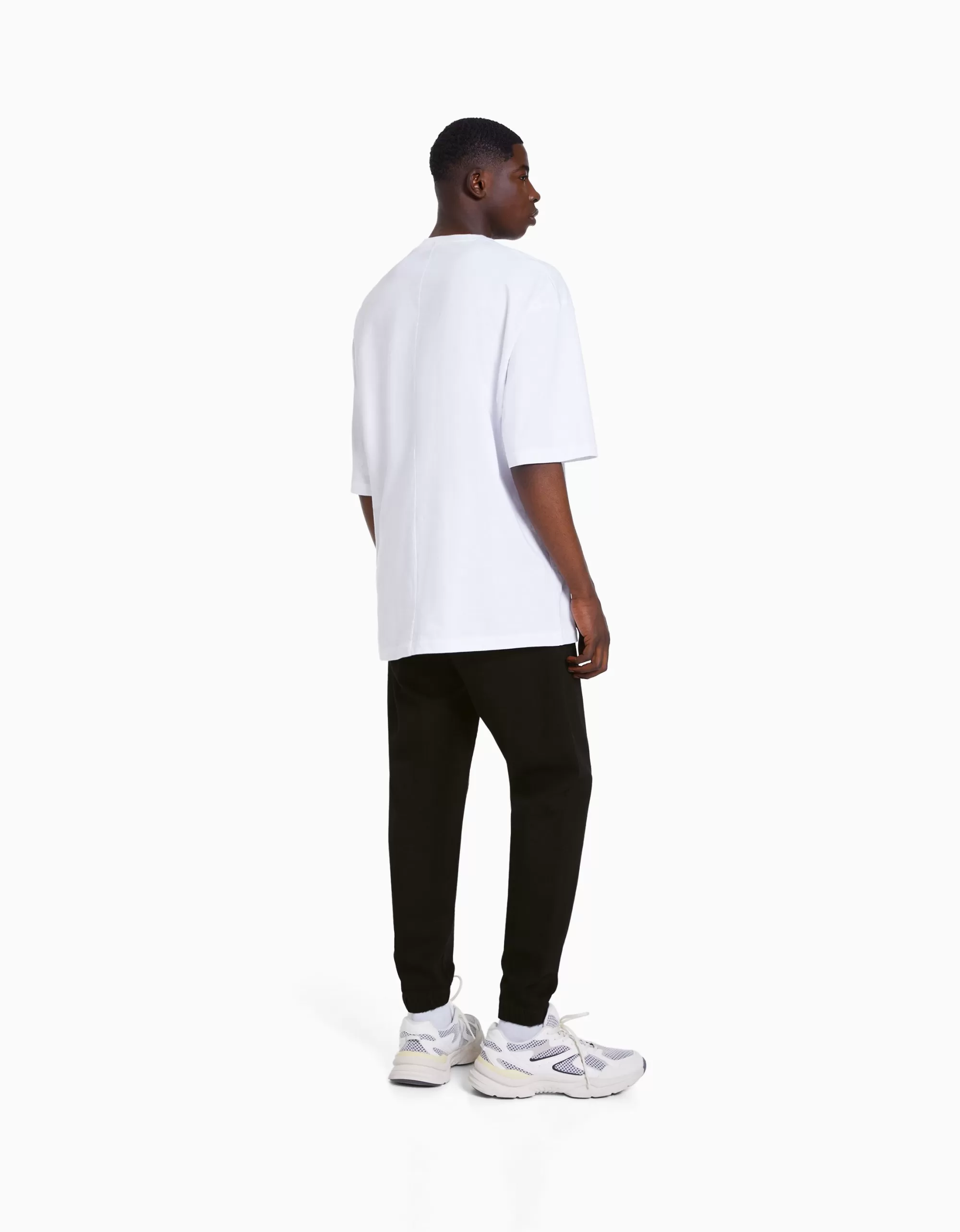 HOMBRE BERSHKA Jeans jogger