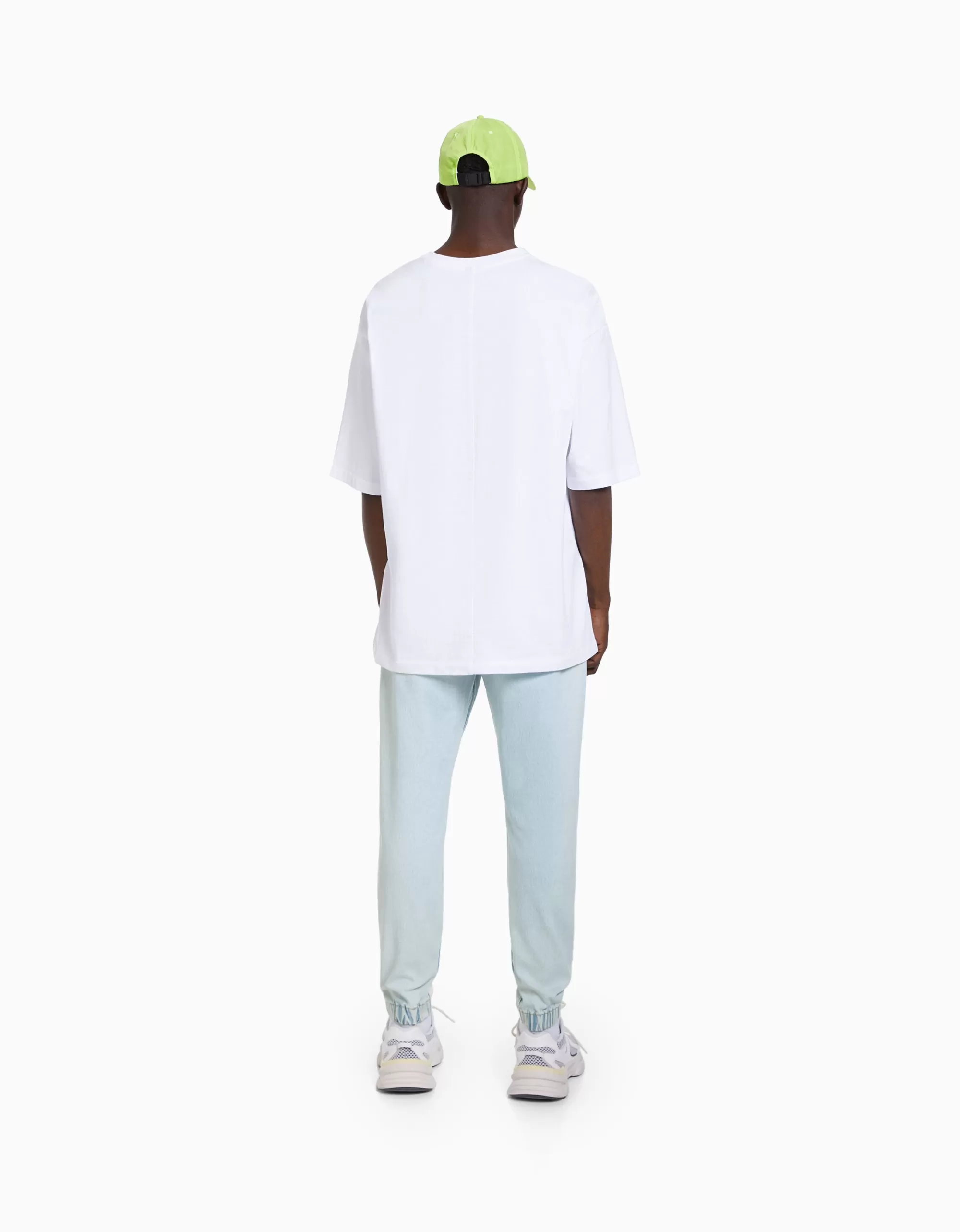 HOMBRE BERSHKA Jeans jogger