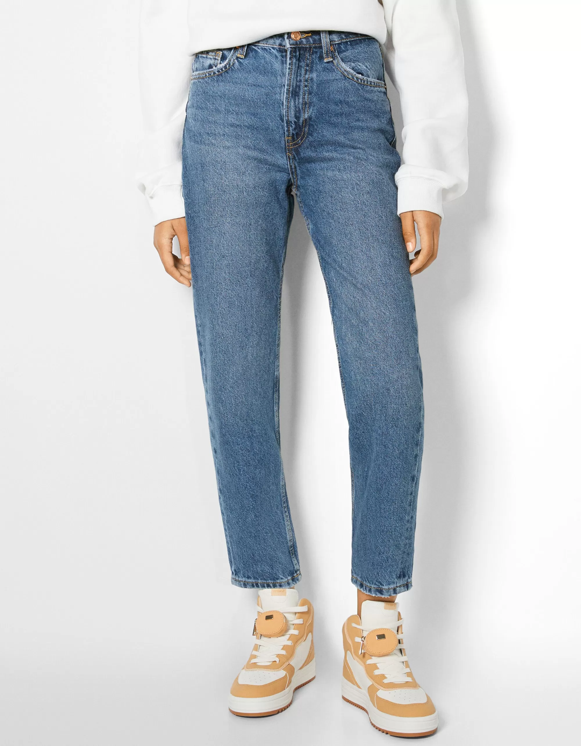 MUJER BERSHKA Jeans mom