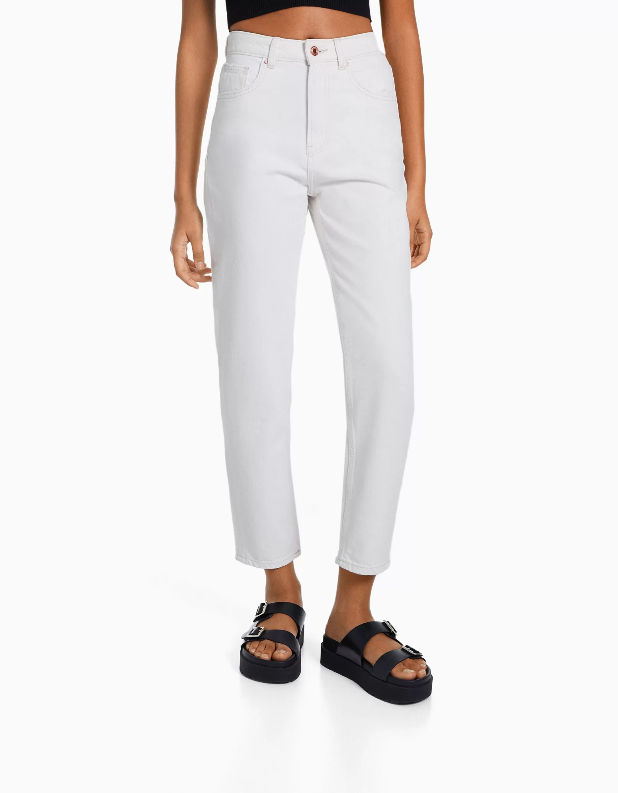 MUJER BERSHKA Jeans mom