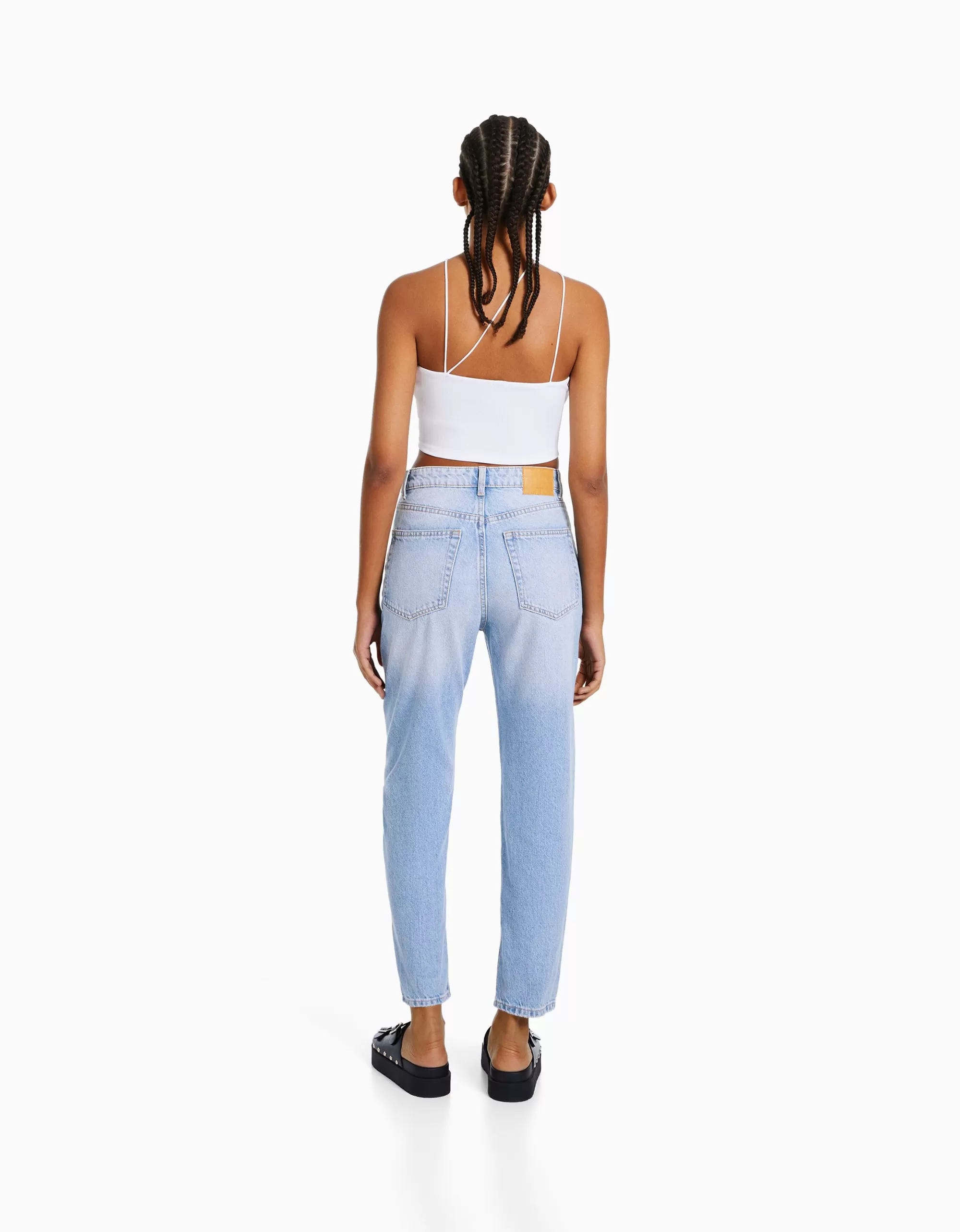 MUJER BERSHKA Jeans mom