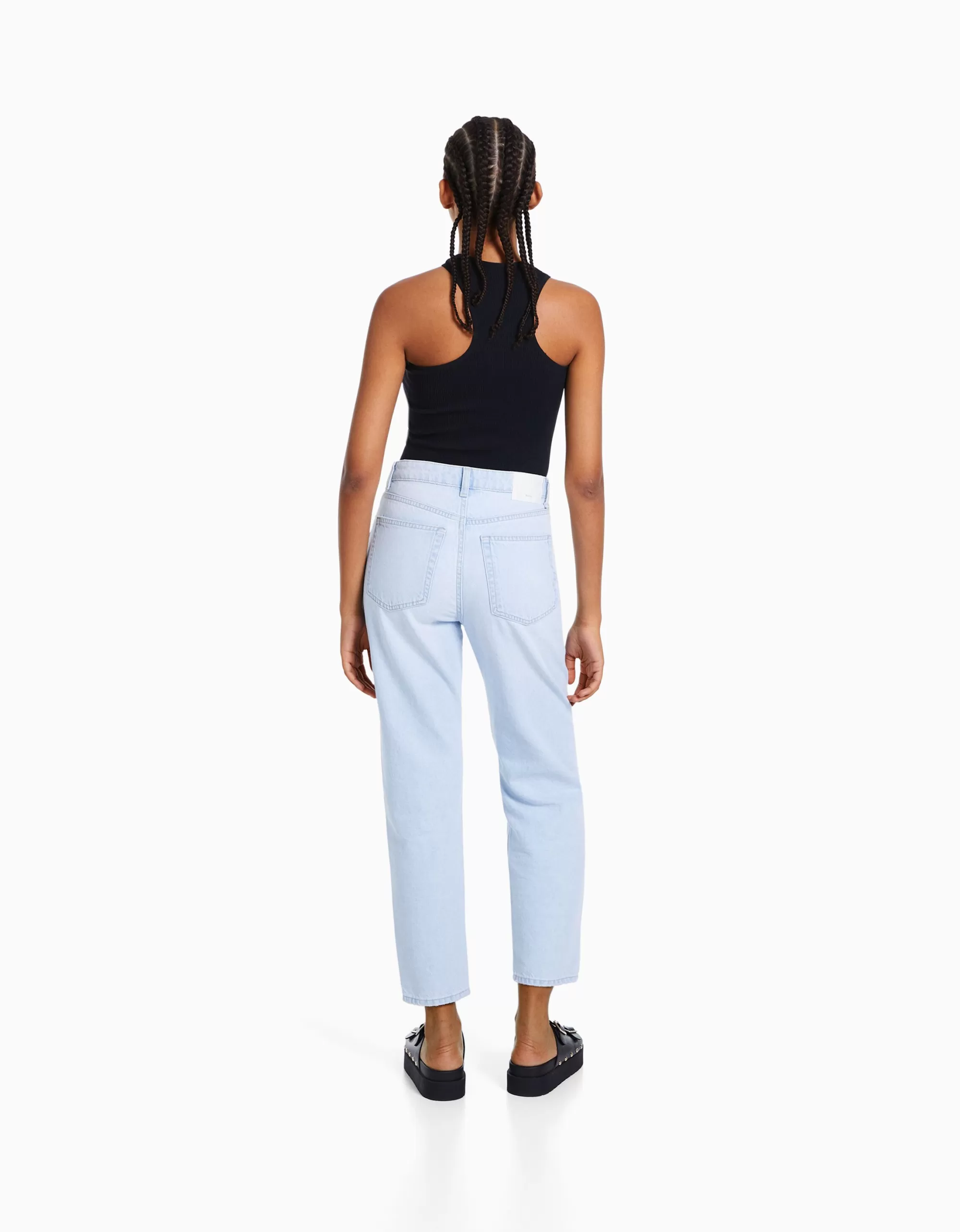 MUJER BERSHKA Jeans mom