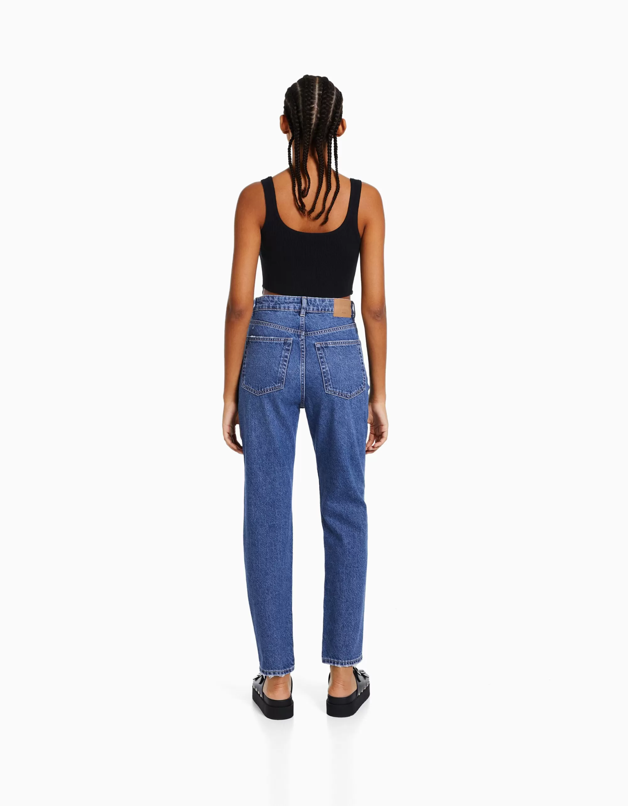 MUJER BERSHKA Jeans mom