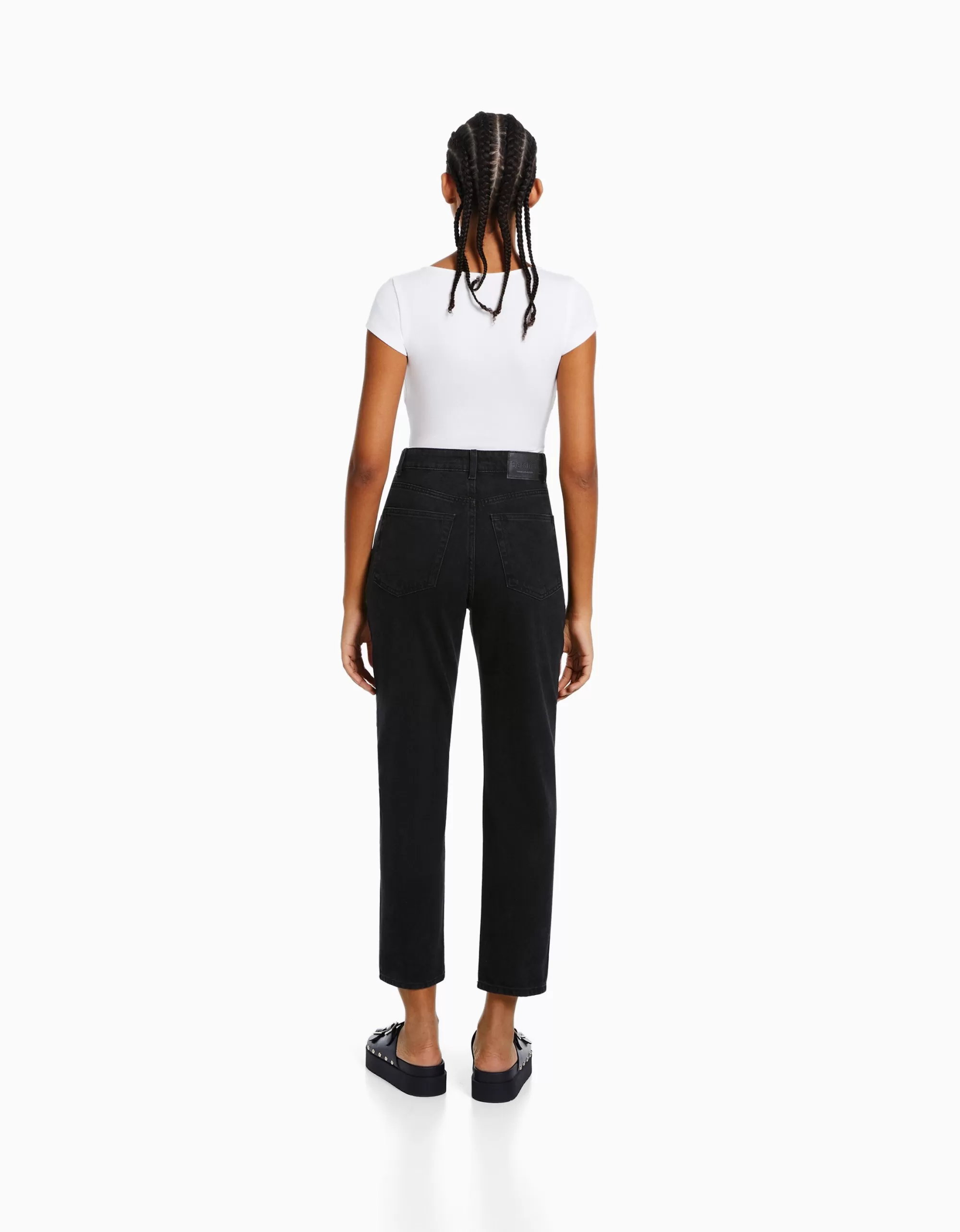 MUJER BERSHKA Jeans mom