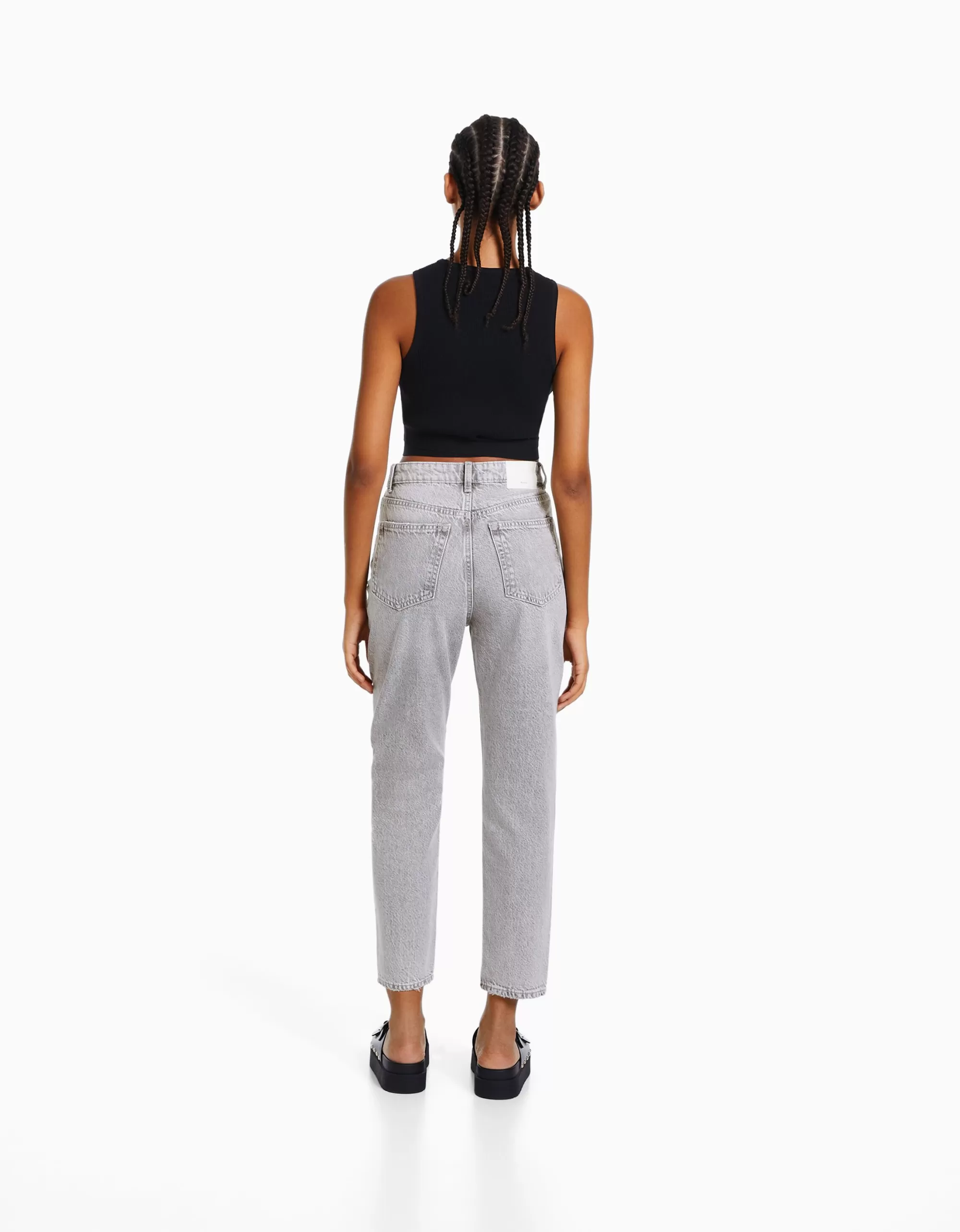 MUJER BERSHKA Jeans mom