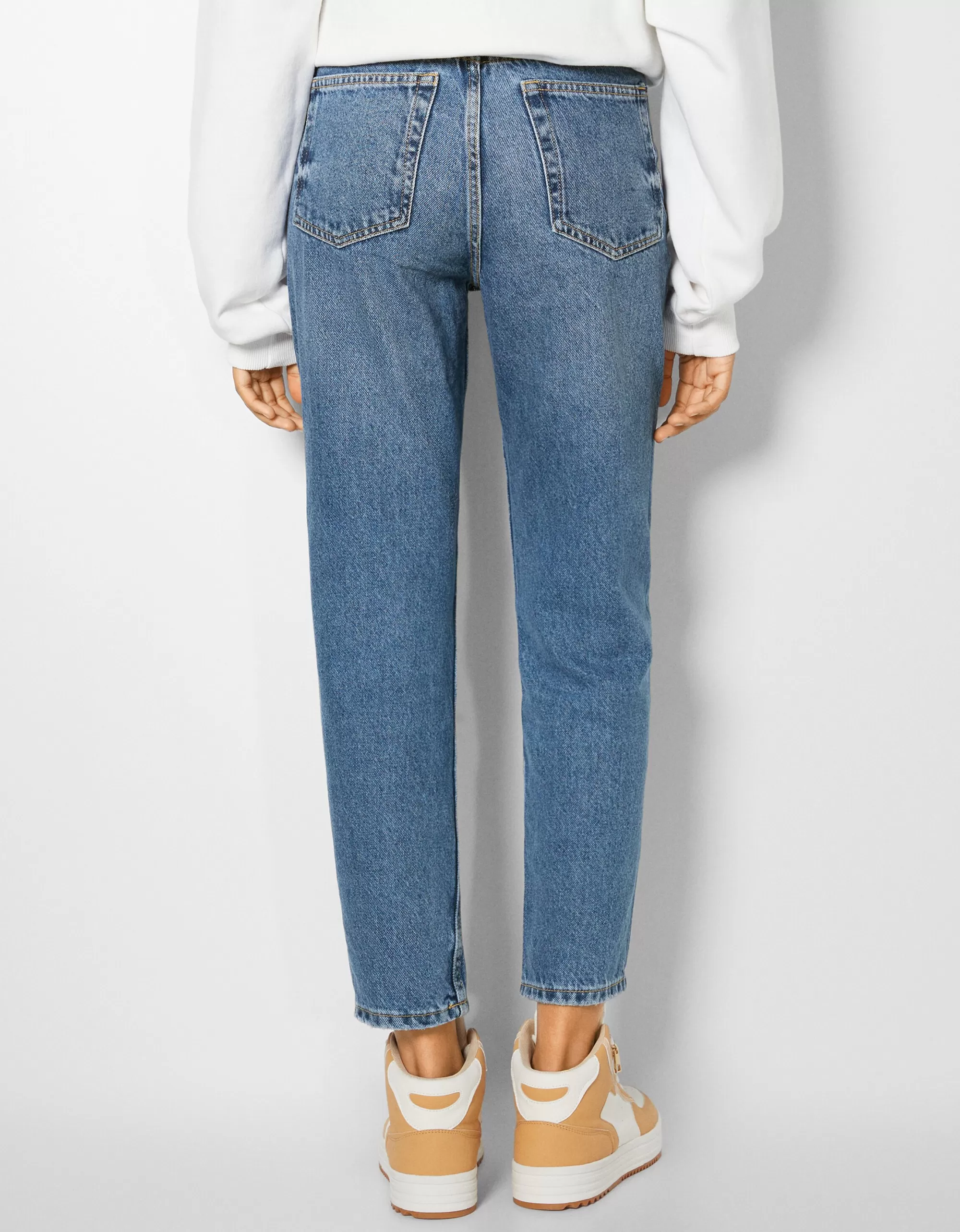 MUJER BERSHKA Jeans mom