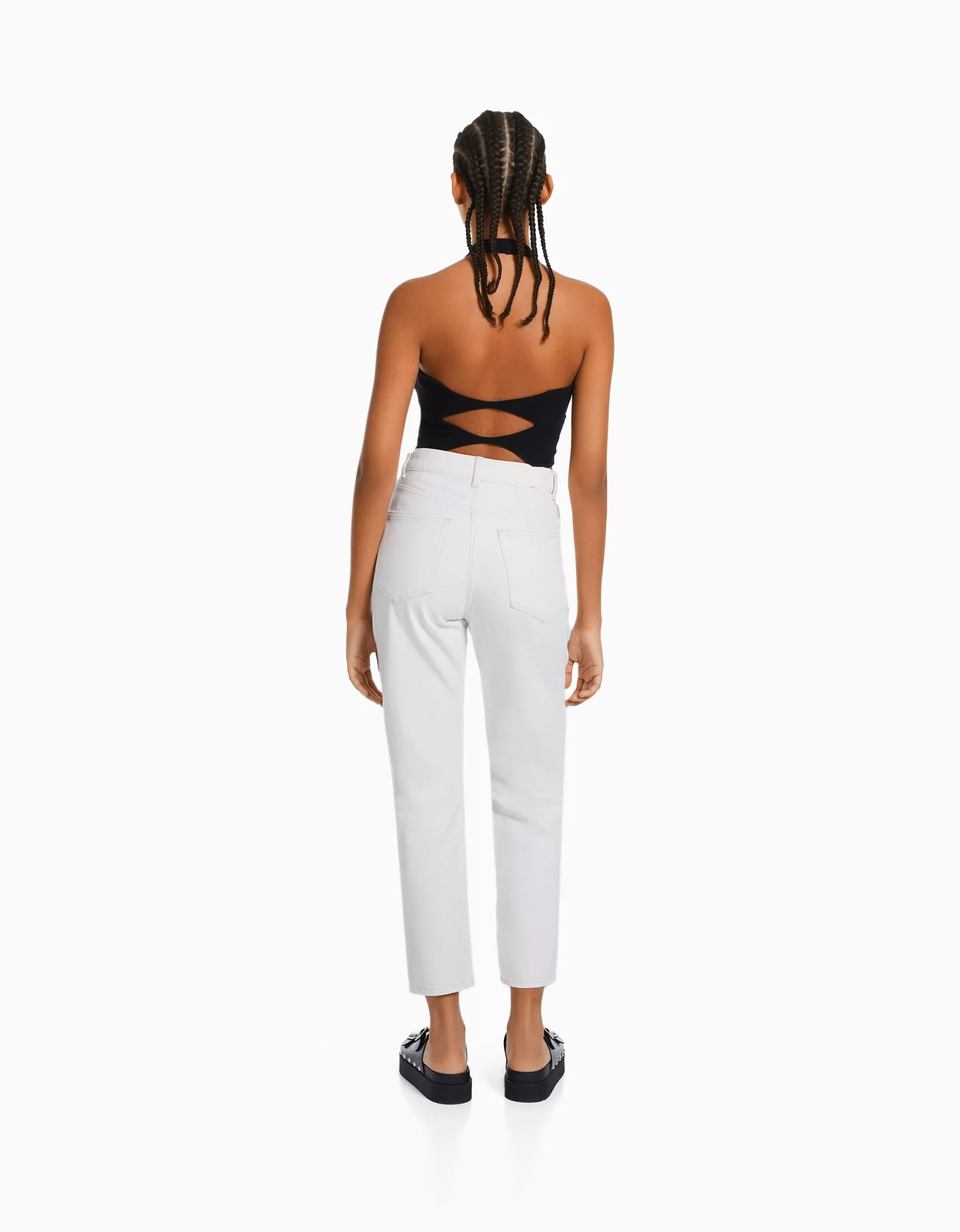 MUJER BERSHKA Jeans mom