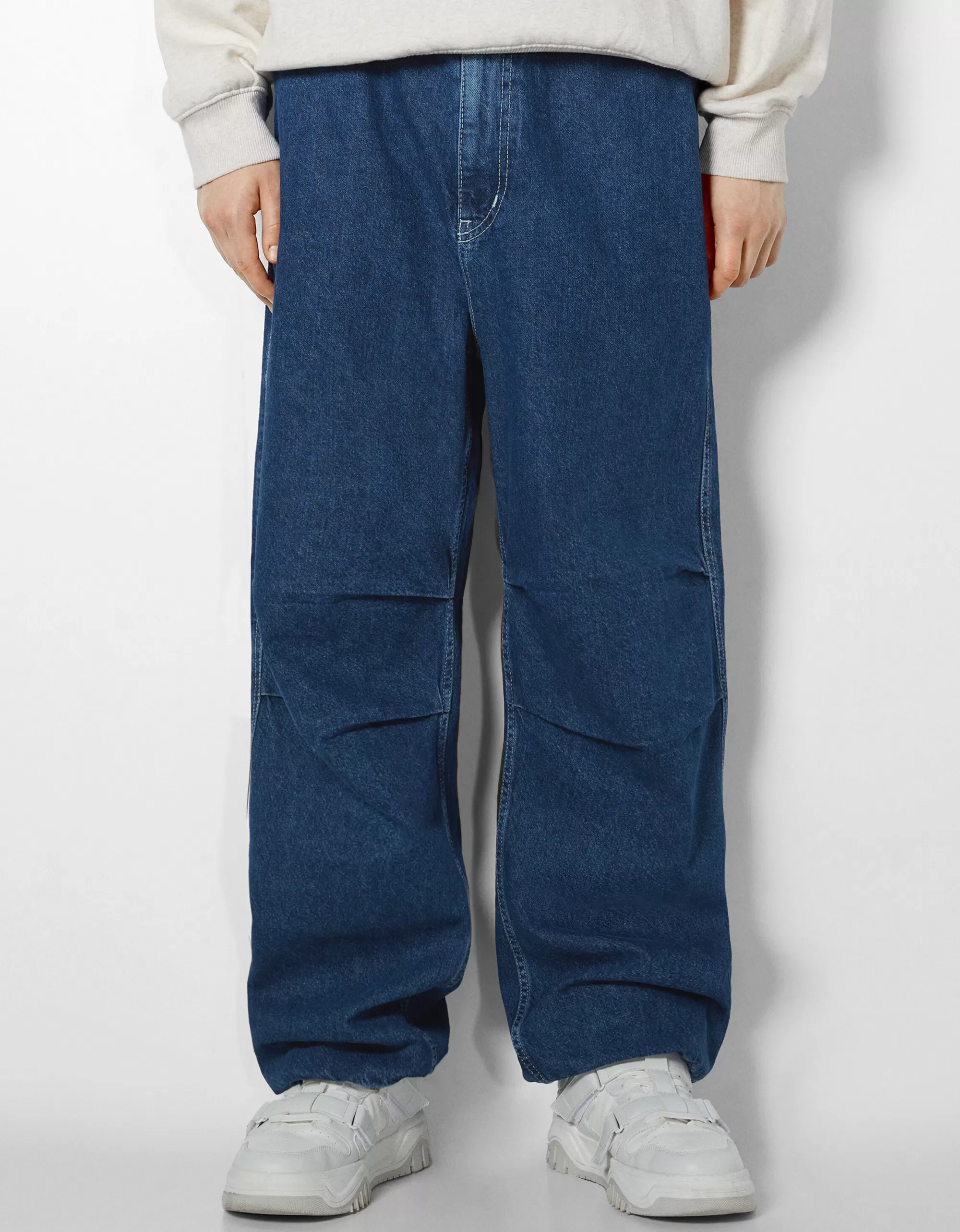 HOMBRE BERSHKA Jeans parachute