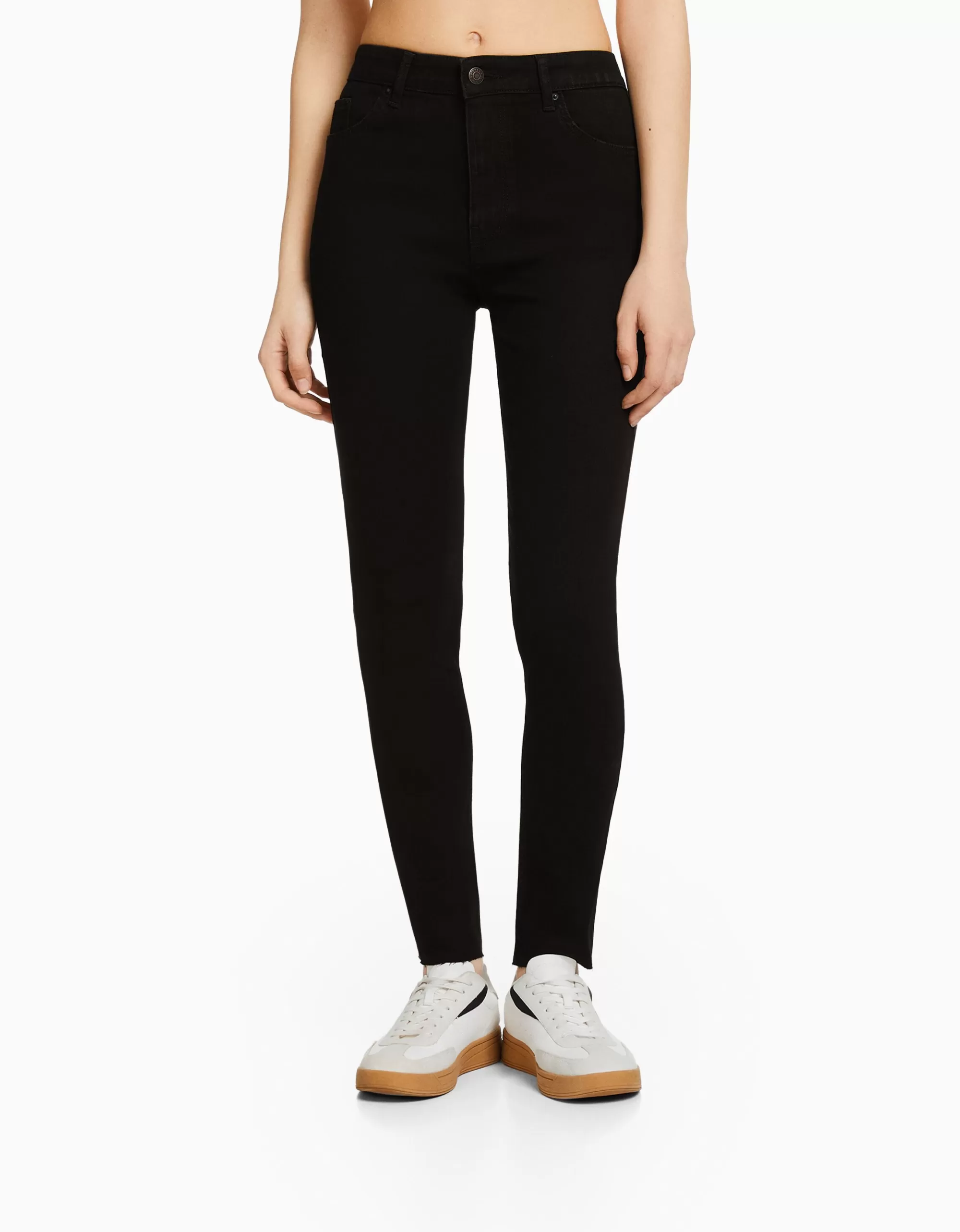 MUJER BERSHKA Jeans skinny high waist