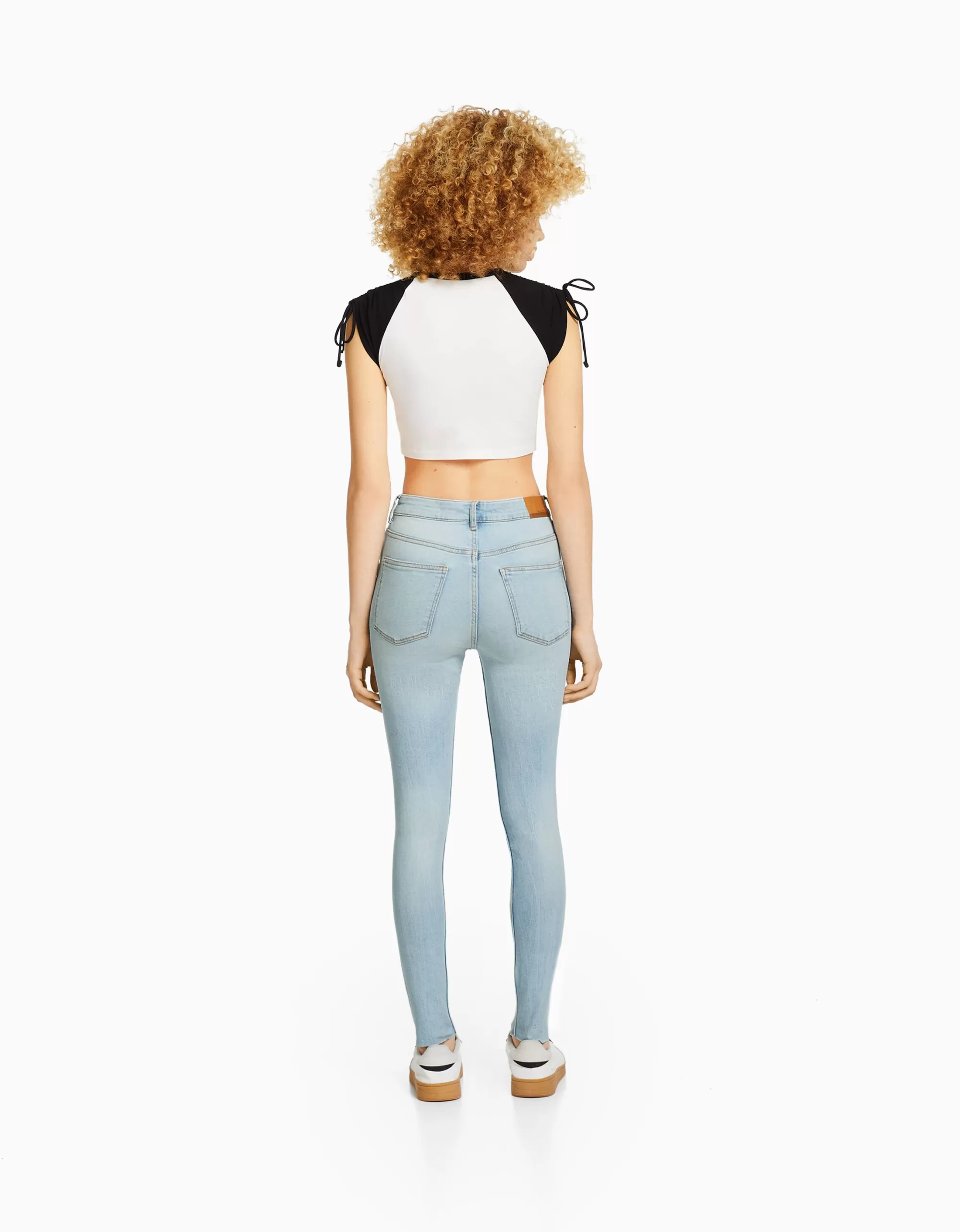 MUJER BERSHKA Jeans skinny high waist