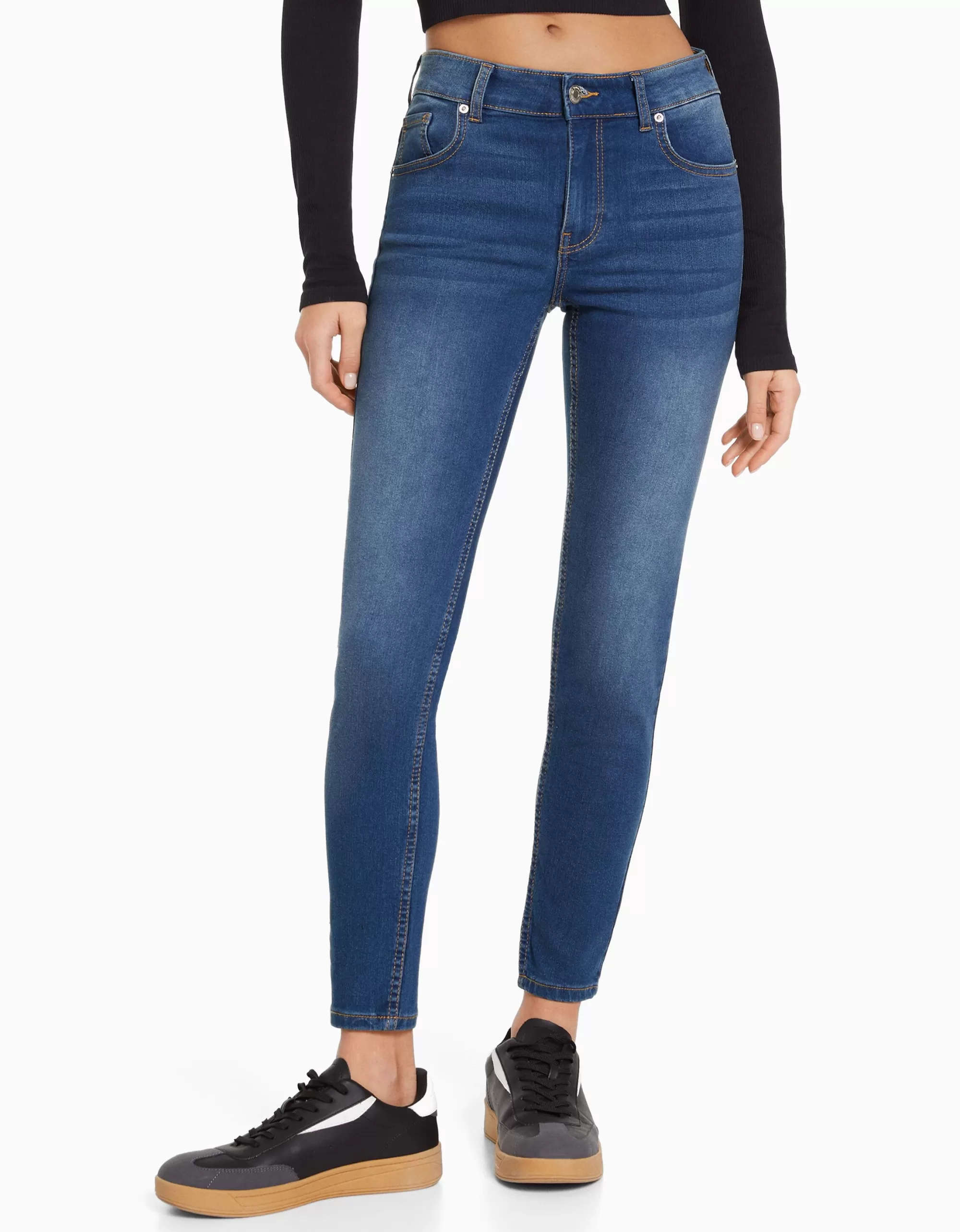 MUJER BERSHKA Jeans skinny push up