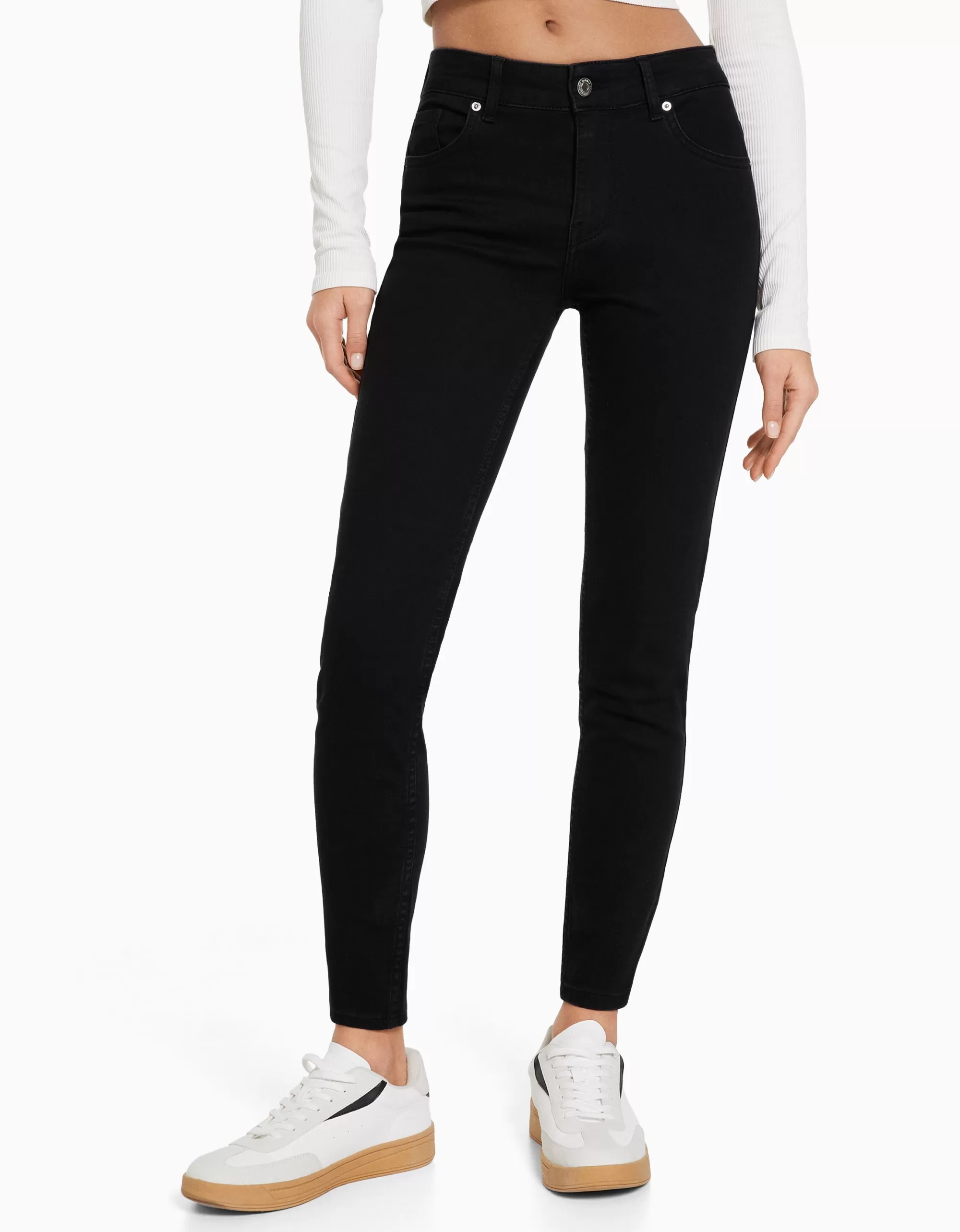MUJER BERSHKA Jeans skinny push up